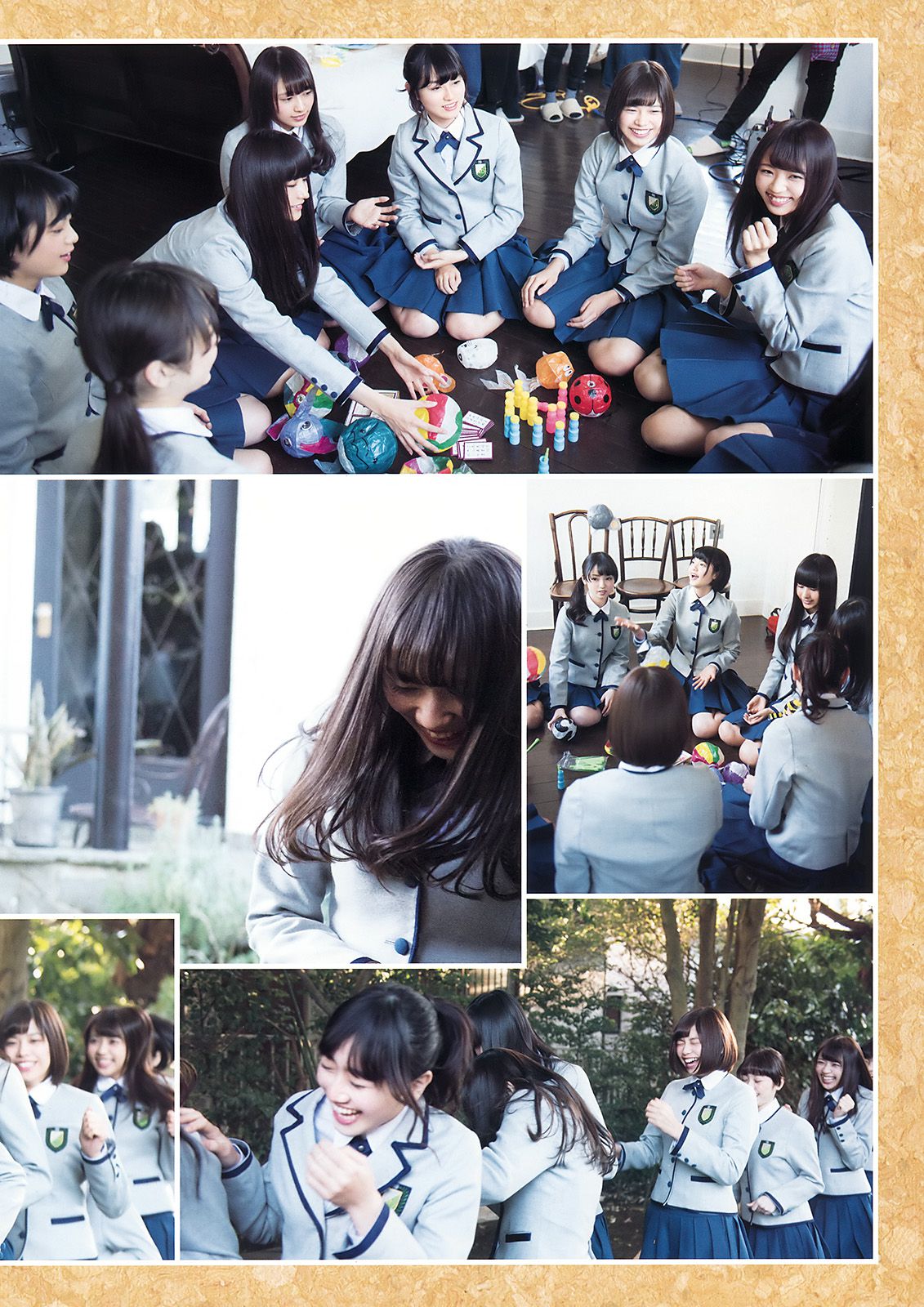 欅坂46 渡辺梨加 平手友梨奈 今泉佑唯 小林由依  2016年No.06 写真杂志-图31