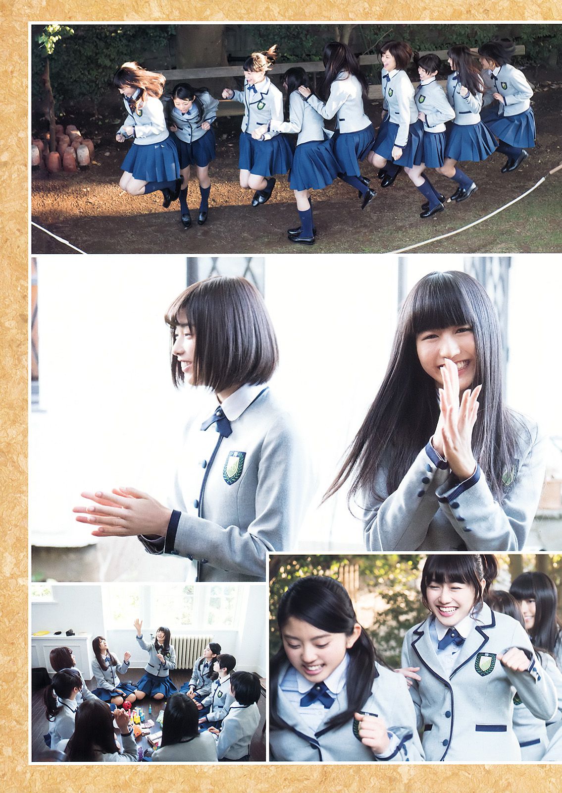 欅坂46 渡辺梨加 平手友梨奈 今泉佑唯 小林由依  2016年No.06 写真杂志-图32