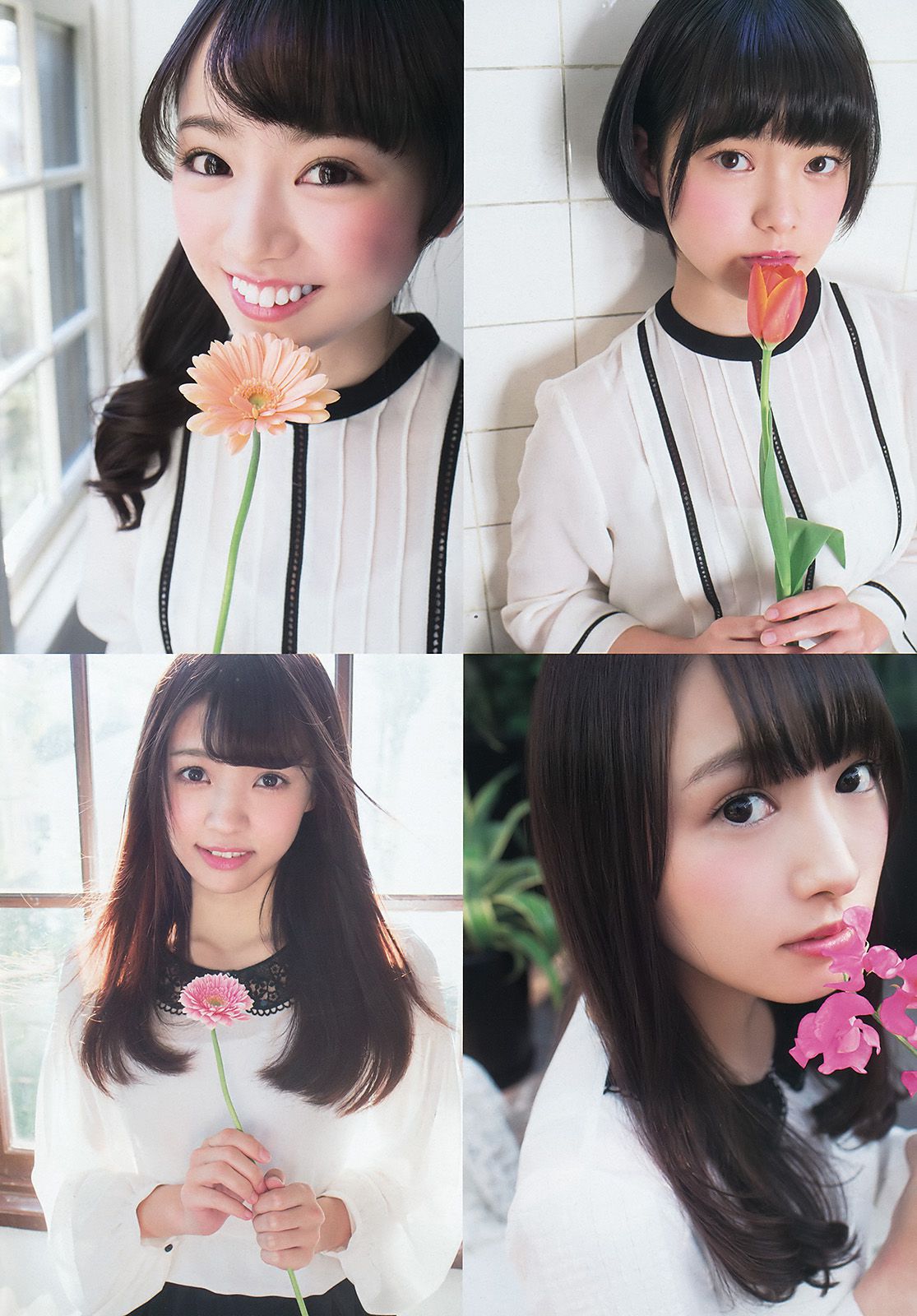 欅坂46 渡辺梨加 平手友梨奈 今泉佑唯 小林由依  2016年No.06 写真杂志-图6