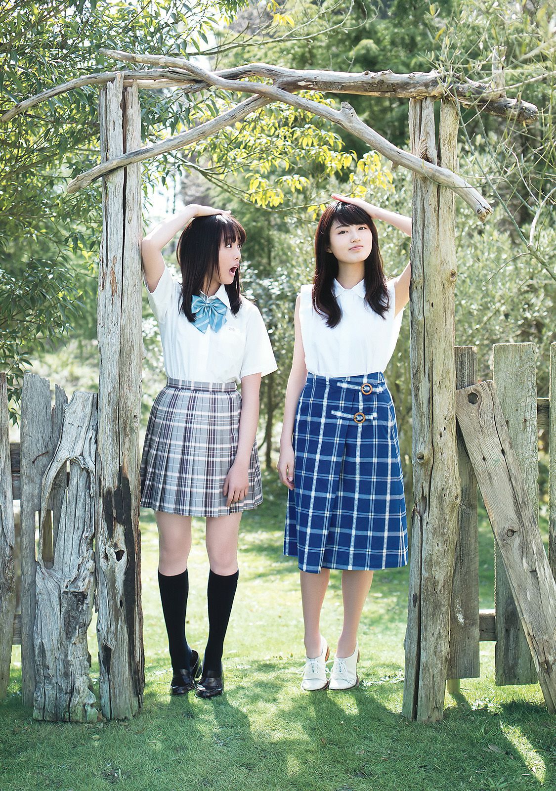 大場美奈 御伽ねこむ 水谷果穂 大友花恋  2016年No.08 写真杂志-图23