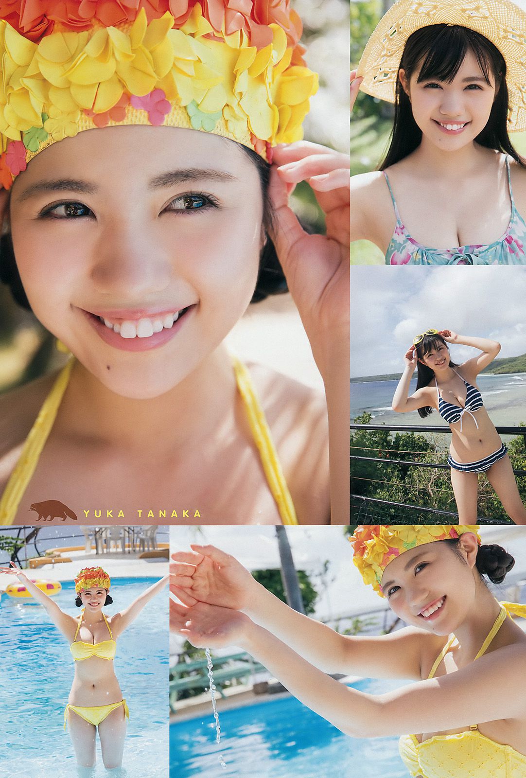 田中優香 深川舞子 野崎りな パトリシア希美 小室安未 黒木ひかり  2017年No.08 写真杂志-图2