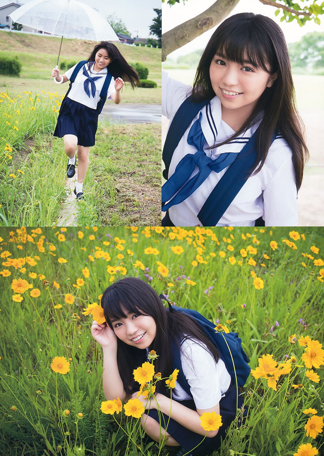 澤北るな 滝口ひかり 大原優乃 長澤茉里奈  2017年No.14 写真杂志-图17