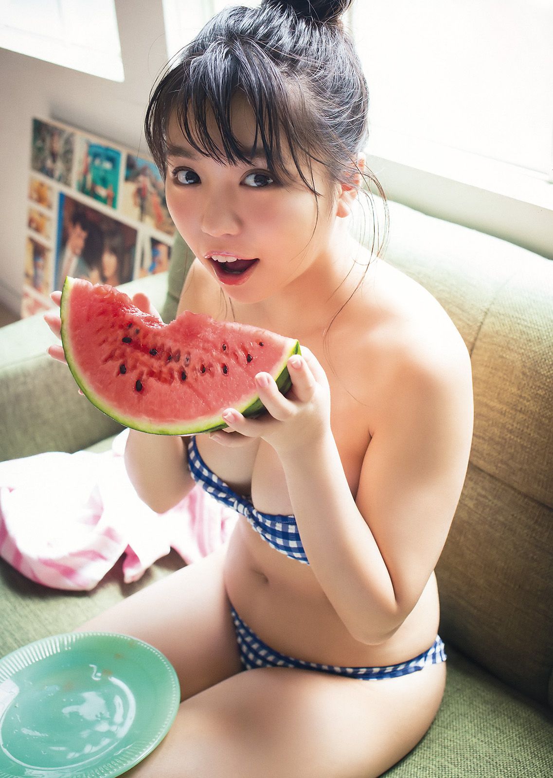 澤北るな 滝口ひかり 大原優乃 長澤茉里奈  2017年No.14 写真杂志-图18