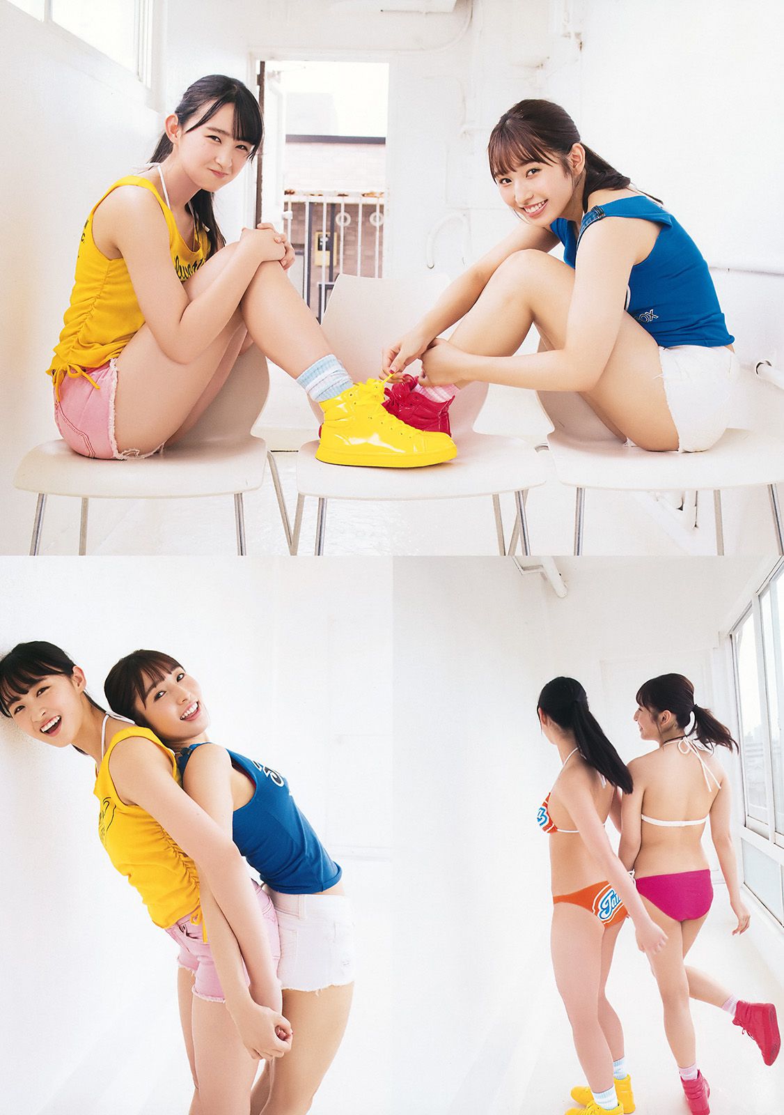 森保まどか 田島芽瑠 深川舞子 丰永阿纪  2017年No.17 写真杂志-图34