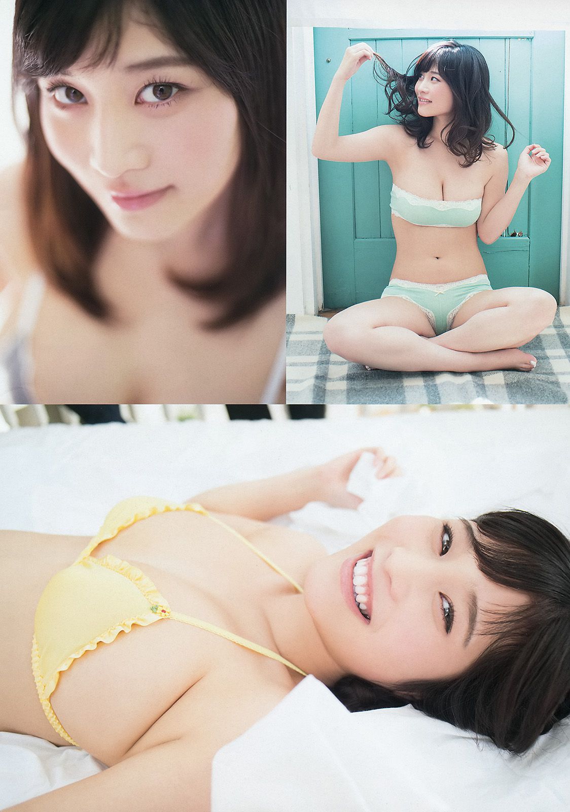 初川みなみ 橘花凛 安枝瞳  No.12 2014年 写真杂志-图6