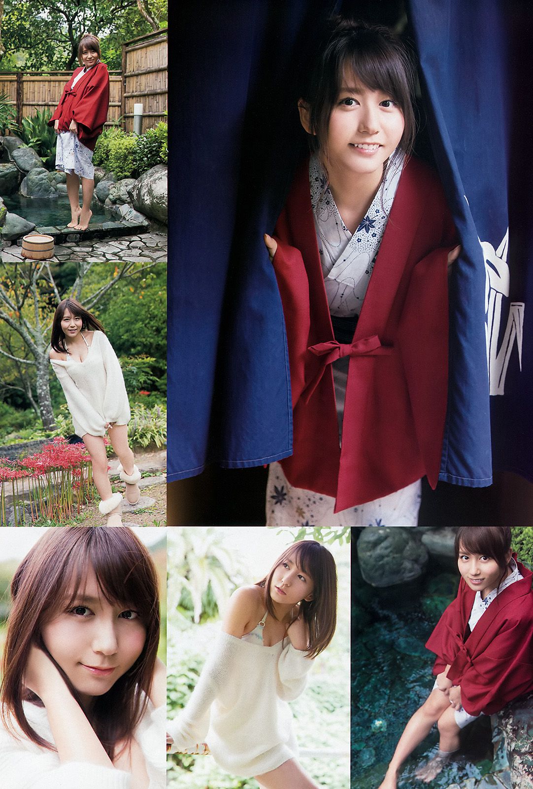 大場美奈 稲村亜美 涼川絢音  No.02 2016年 写真杂志-图8