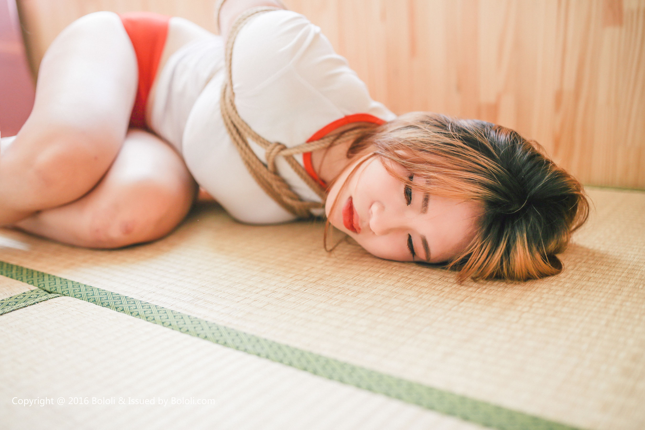 哈尼《紧身体操服捆绑》  MF003-图18