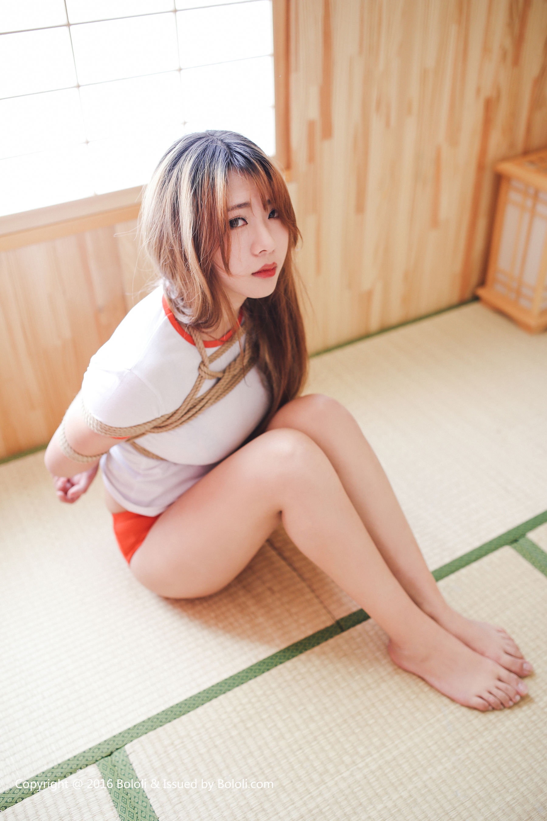 哈尼《紧身体操服捆绑》  MF003-图25