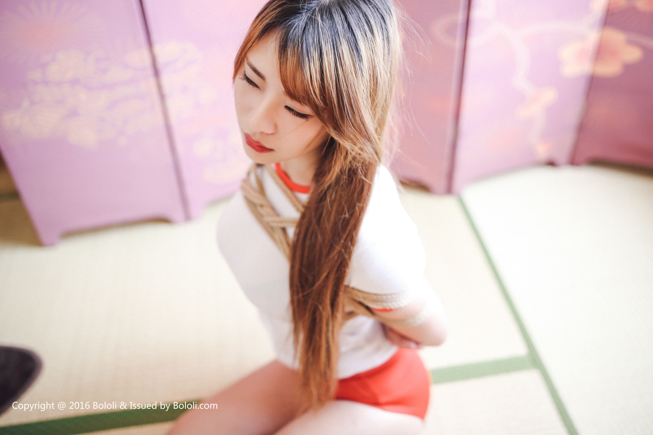 哈尼《紧身体操服捆绑》  MF003-图27