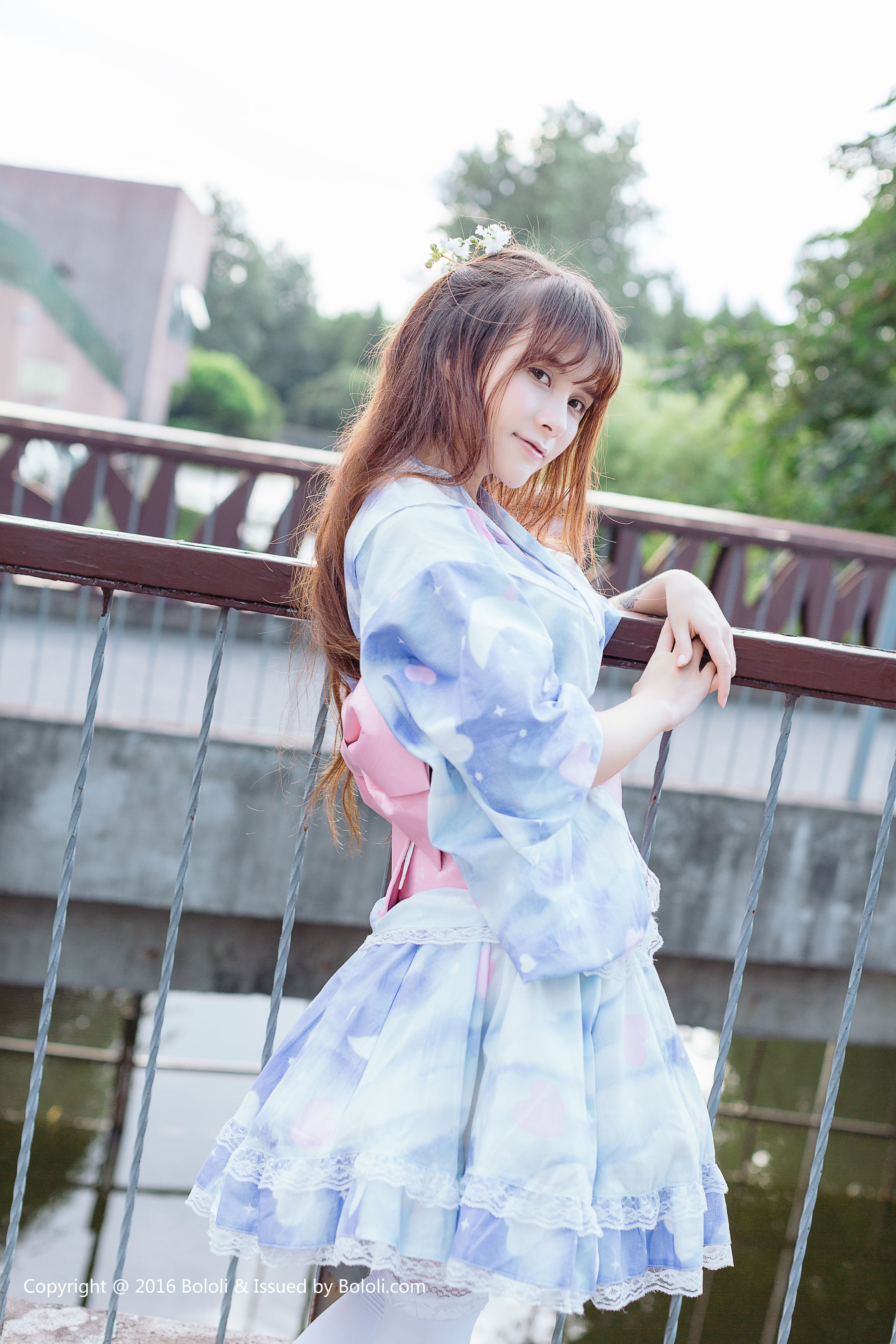 夏美酱《夏日浴衣》  KIM007-图19