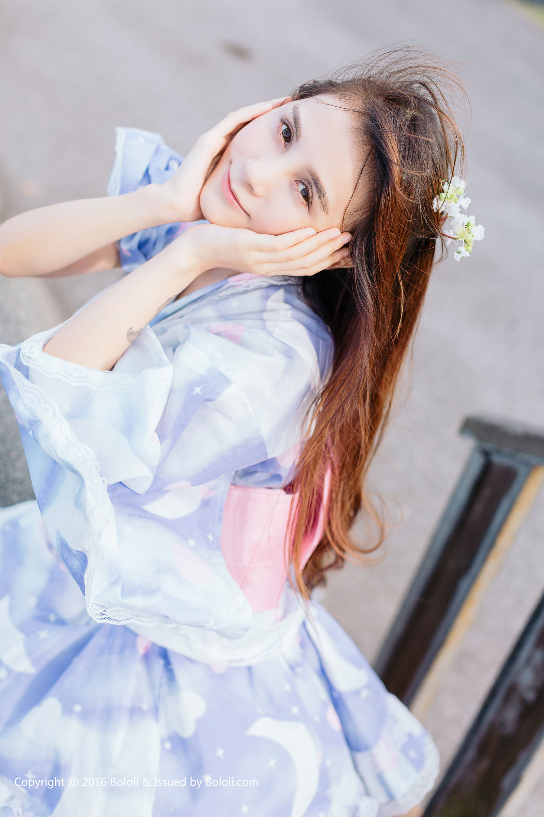 夏美酱《夏日浴衣》  KIM007-图21