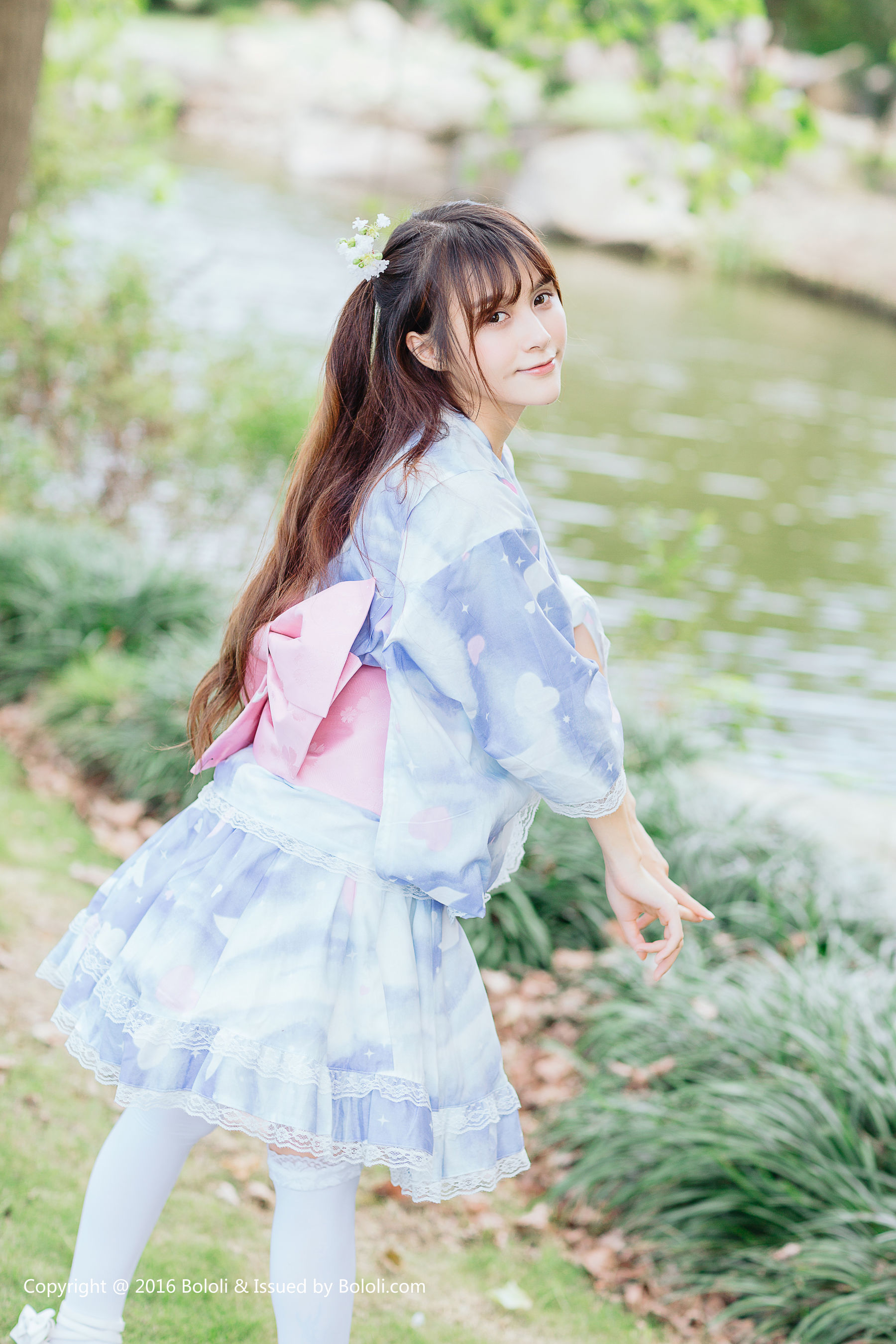 夏美酱《夏日浴衣》  KIM007-图26