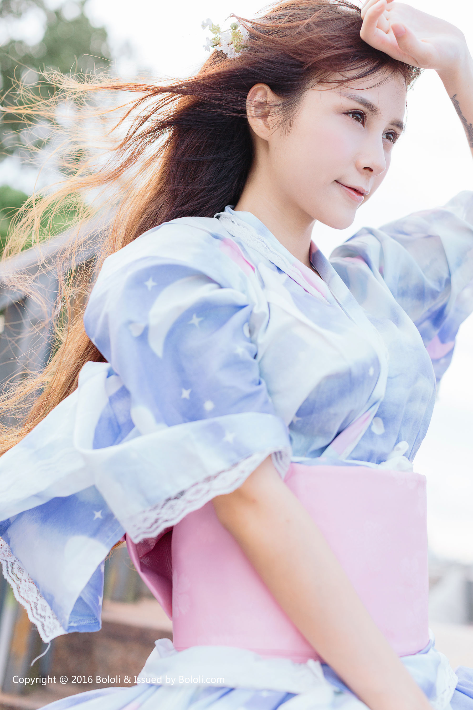 夏美酱《夏日浴衣》  KIM007-图3