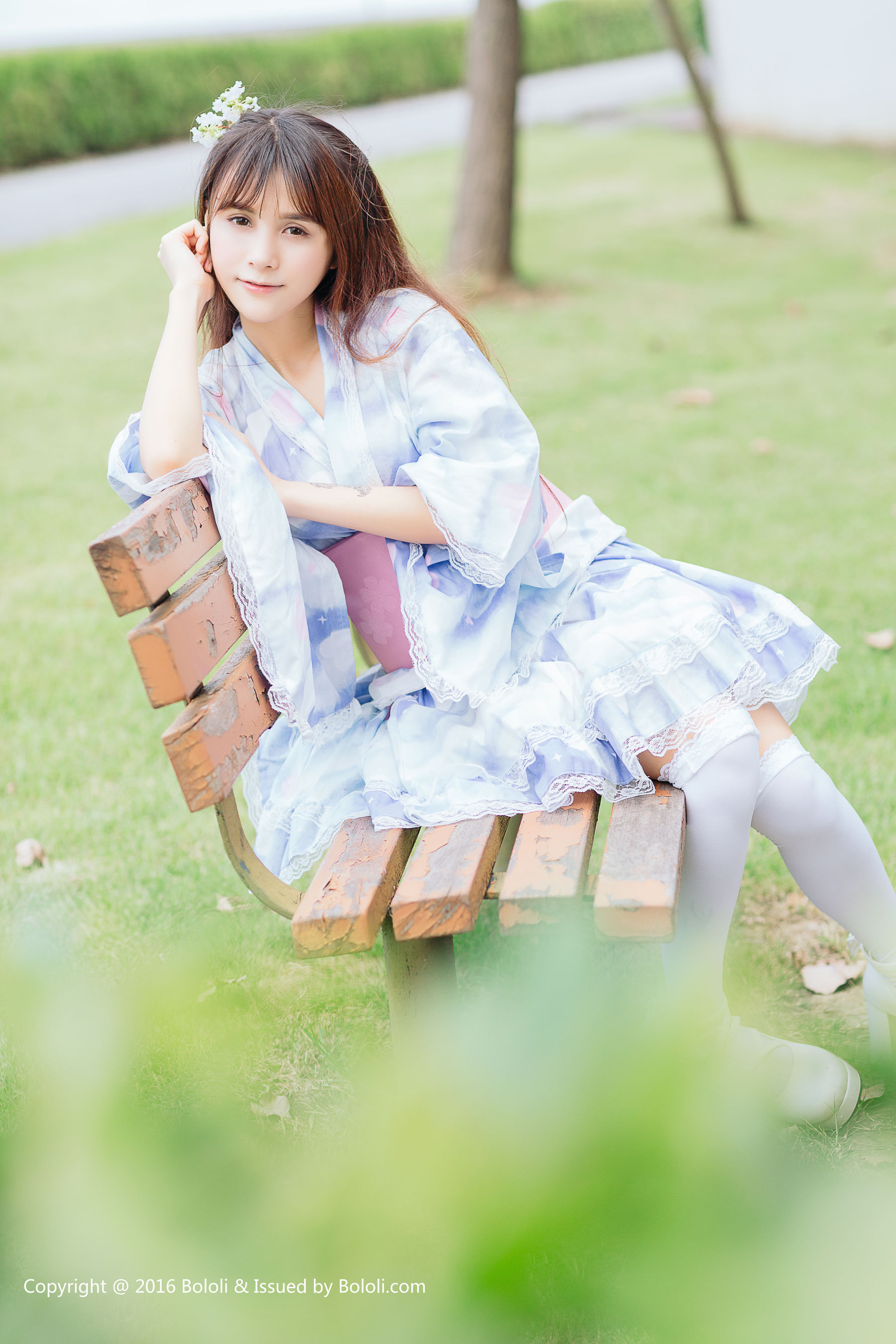 夏美酱《夏日浴衣》  KIM007-图39