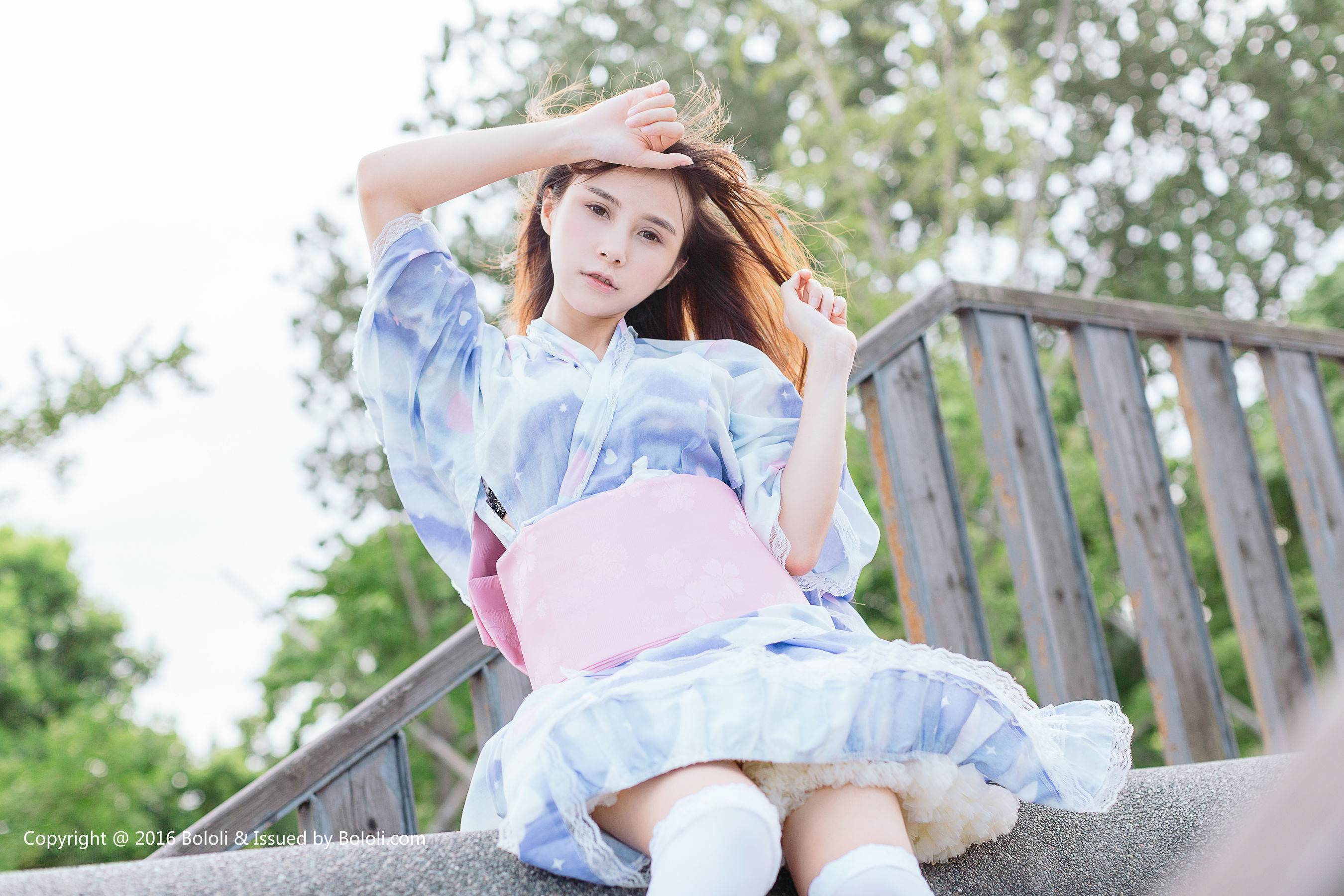夏美酱《夏日浴衣》  KIM007-图41