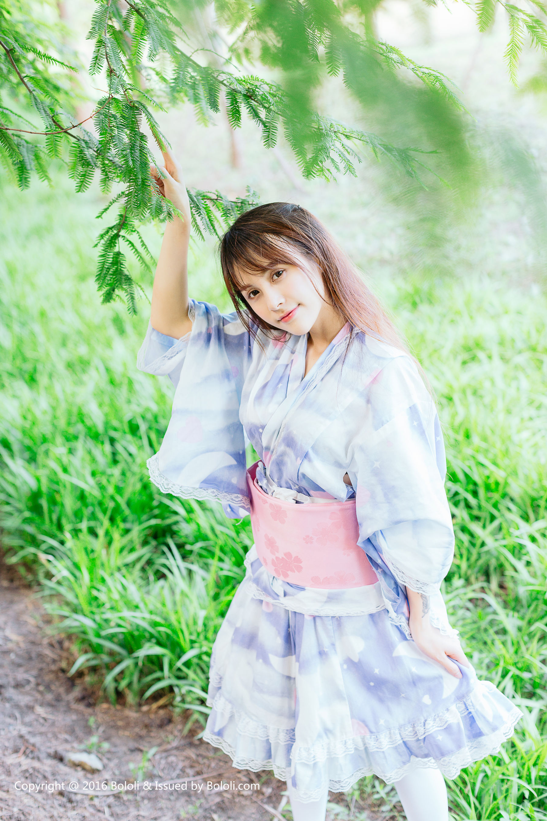 夏美酱《夏日浴衣》  KIM007-图51