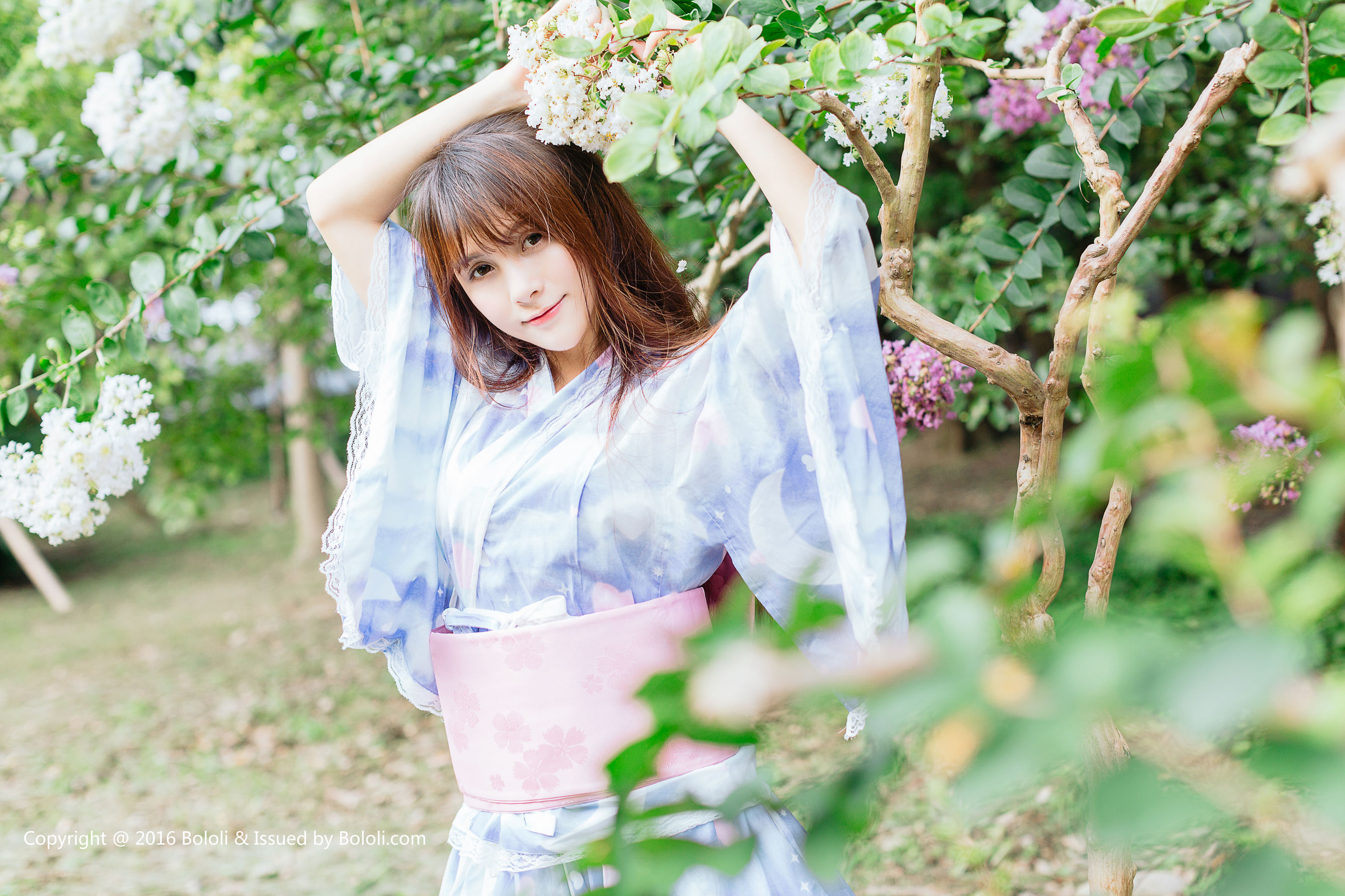 夏美酱《夏日浴衣》  KIM007-图5