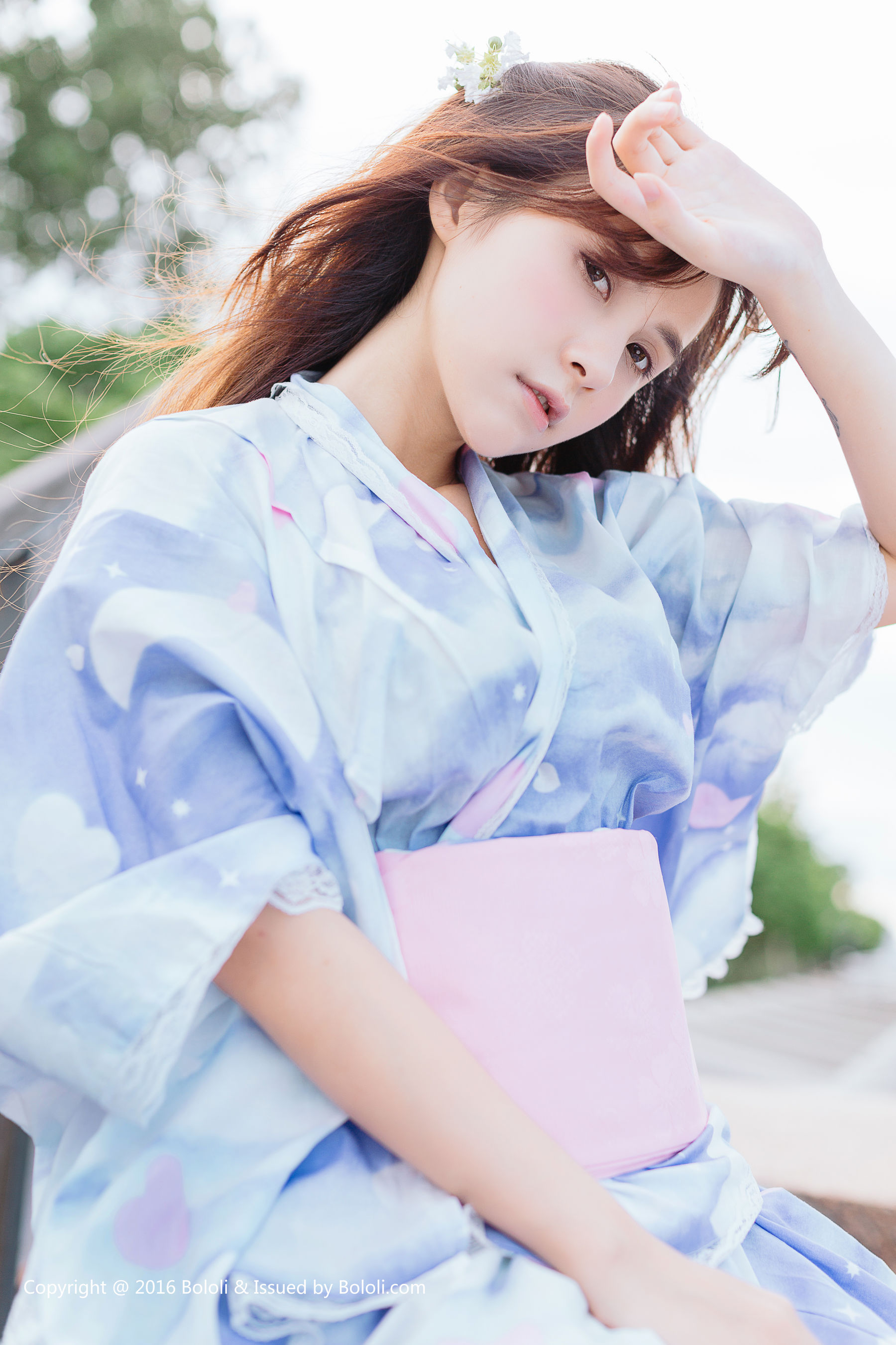 夏美酱《夏日浴衣》  KIM007-图7