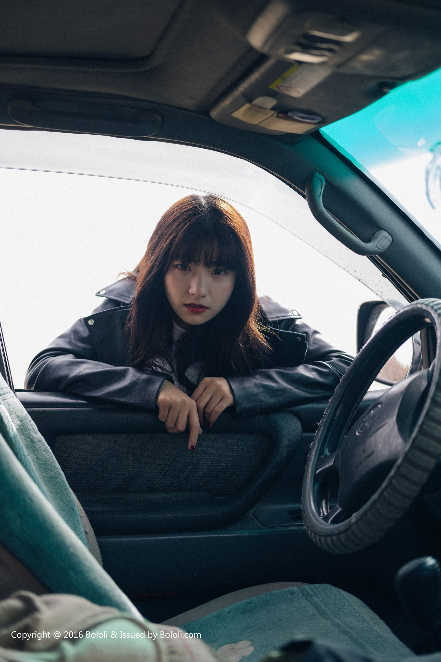 周闻/球球《沙漠机车女》  KIM010-图16