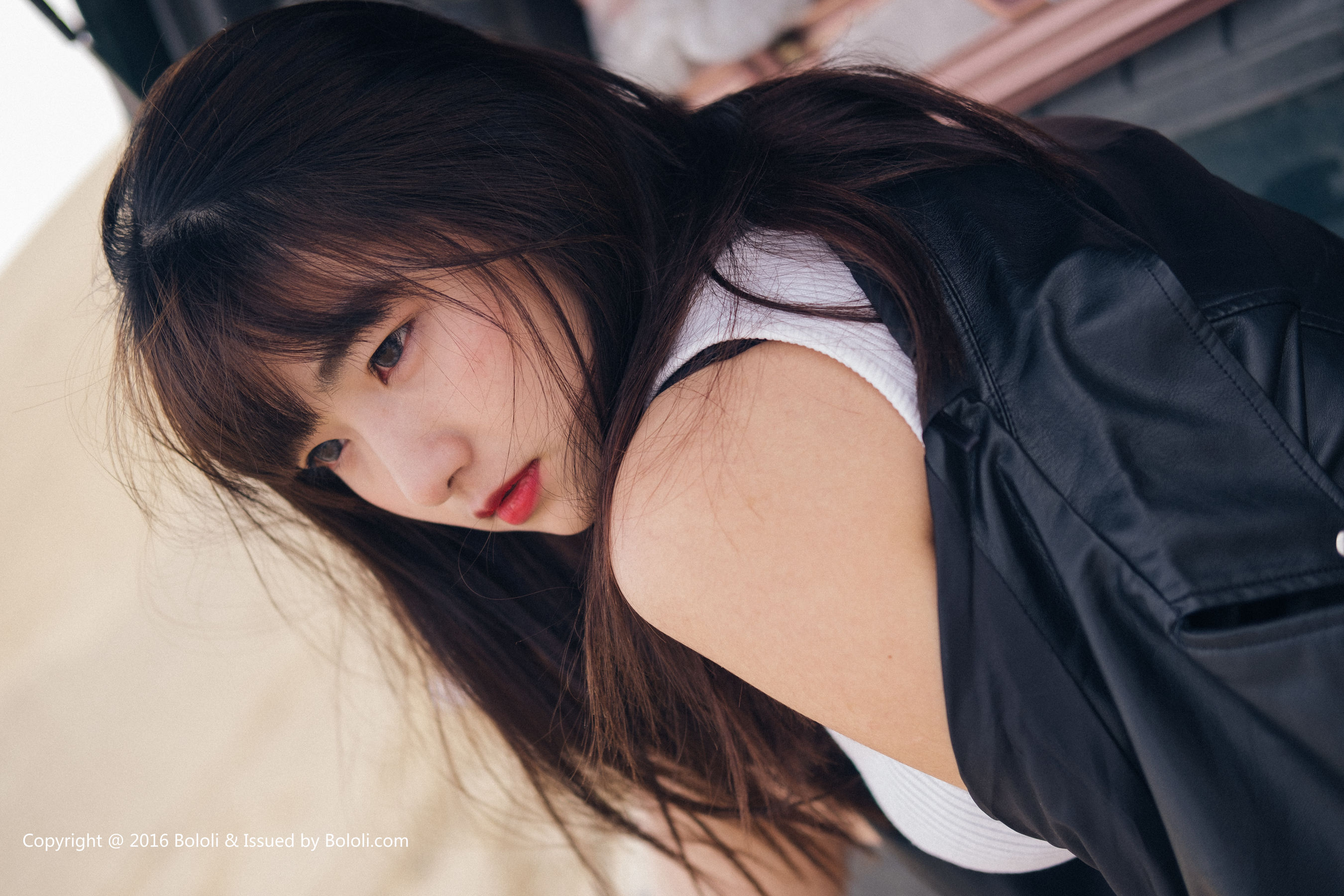 周闻/球球《沙漠机车女》  KIM010-图18