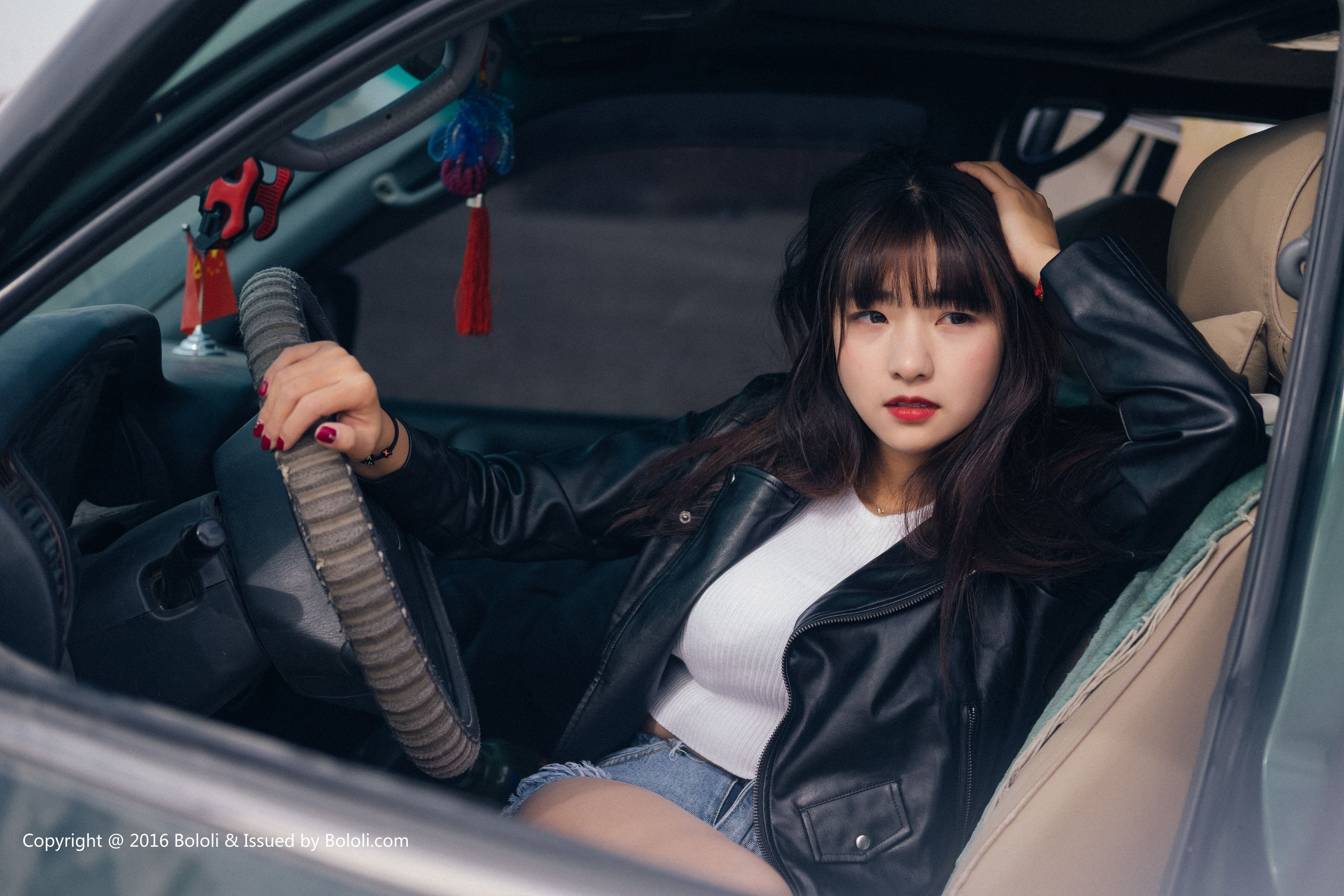 周闻/球球《沙漠机车女》  KIM010-图19