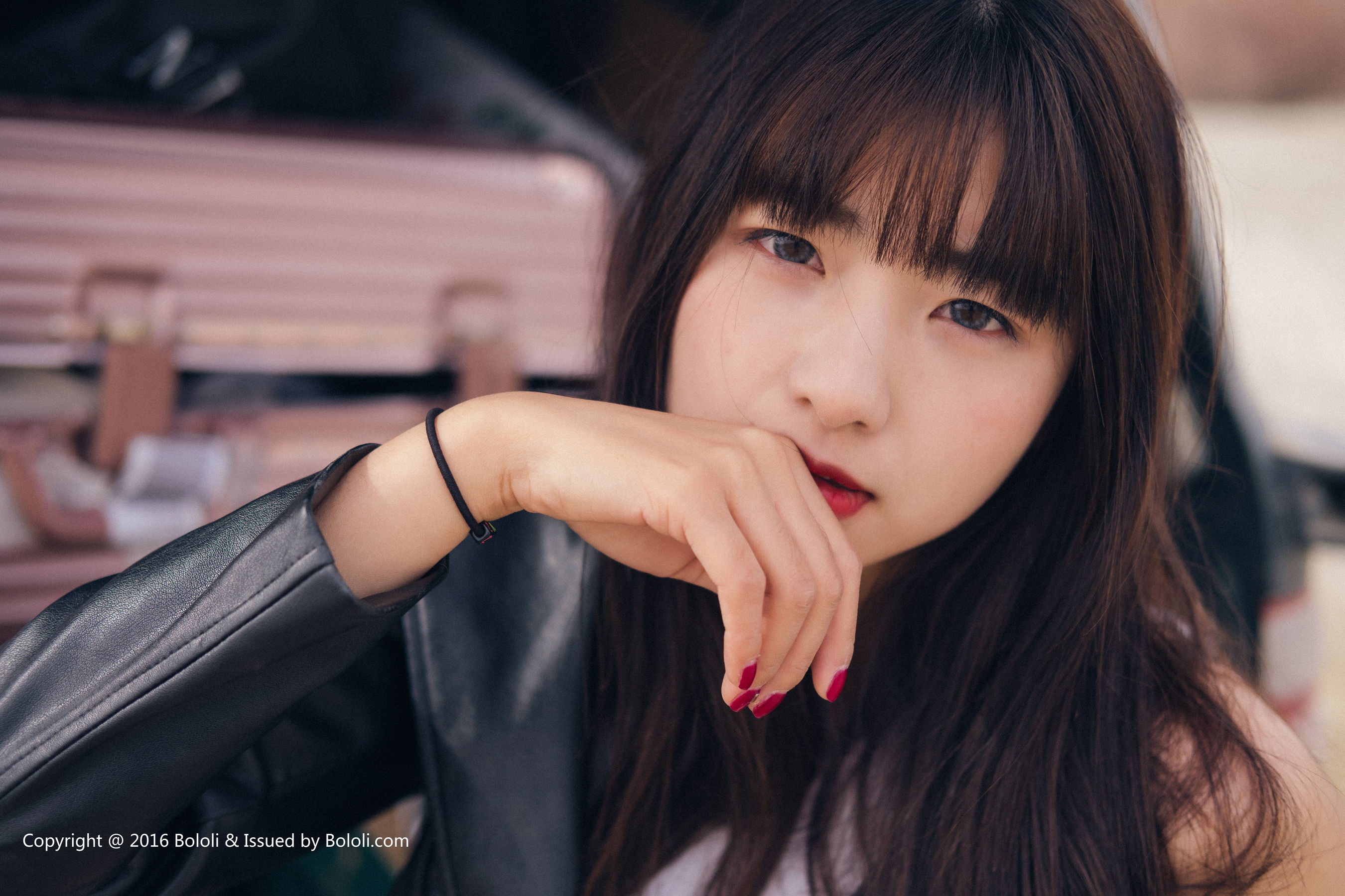 周闻/球球《沙漠机车女》  KIM010-图21