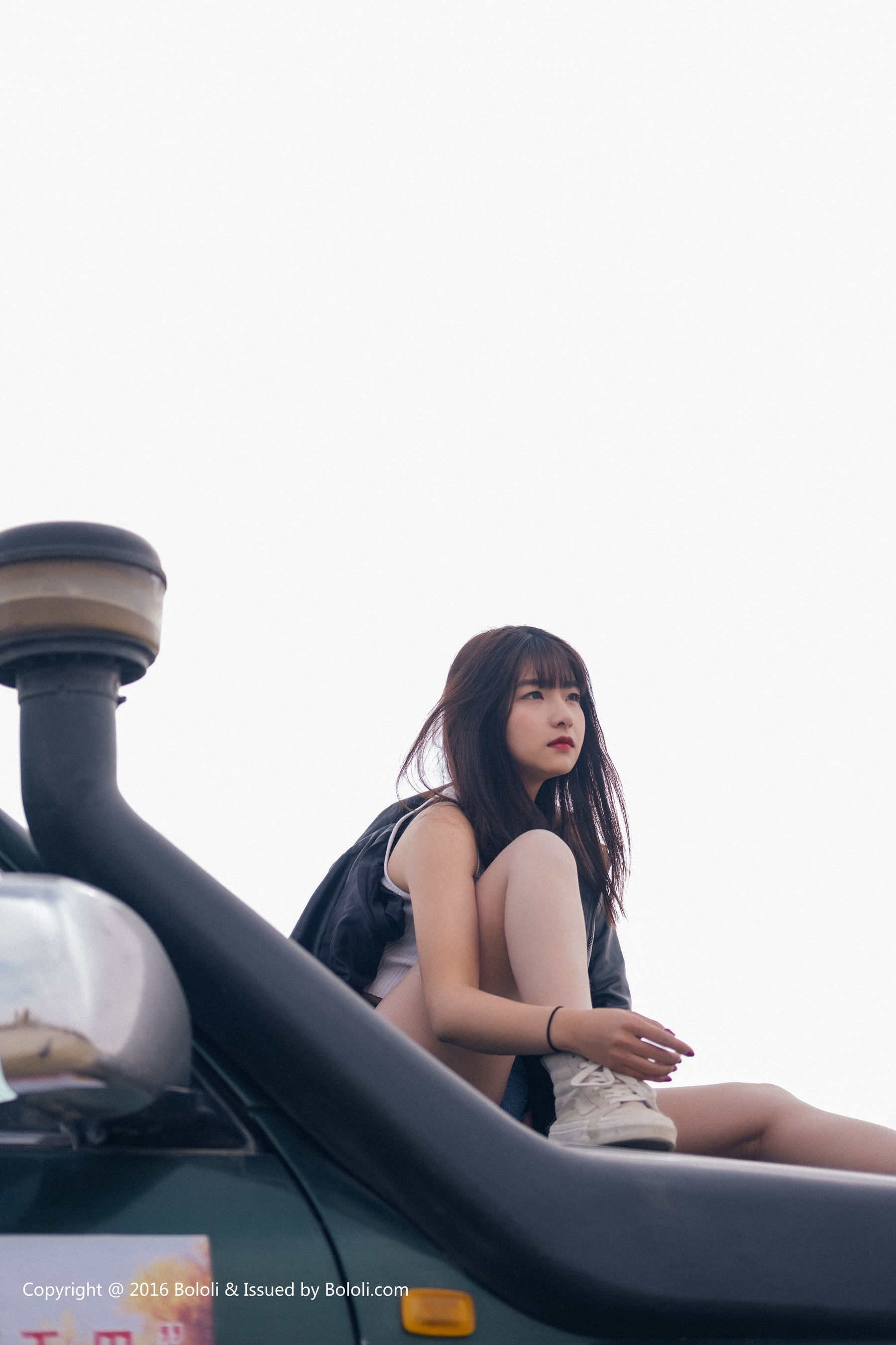 周闻/球球《沙漠机车女》  KIM010-图31