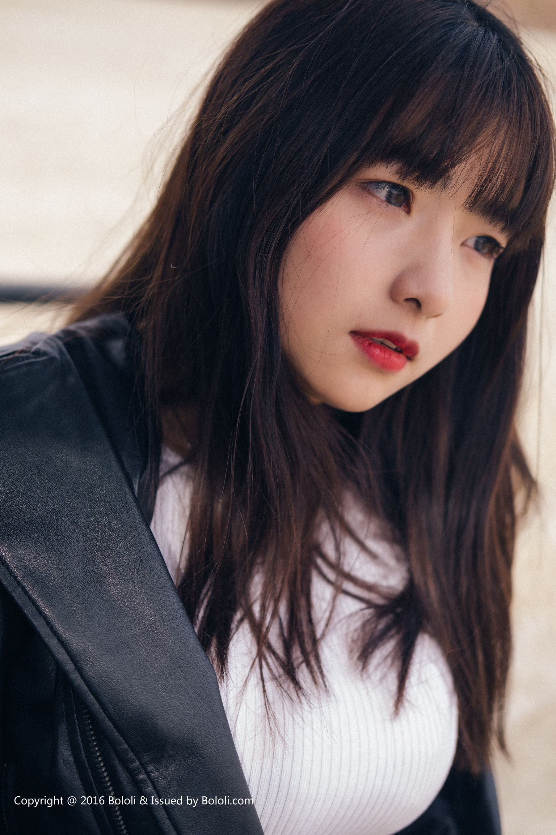 周闻/球球《沙漠机车女》  KIM010-图36