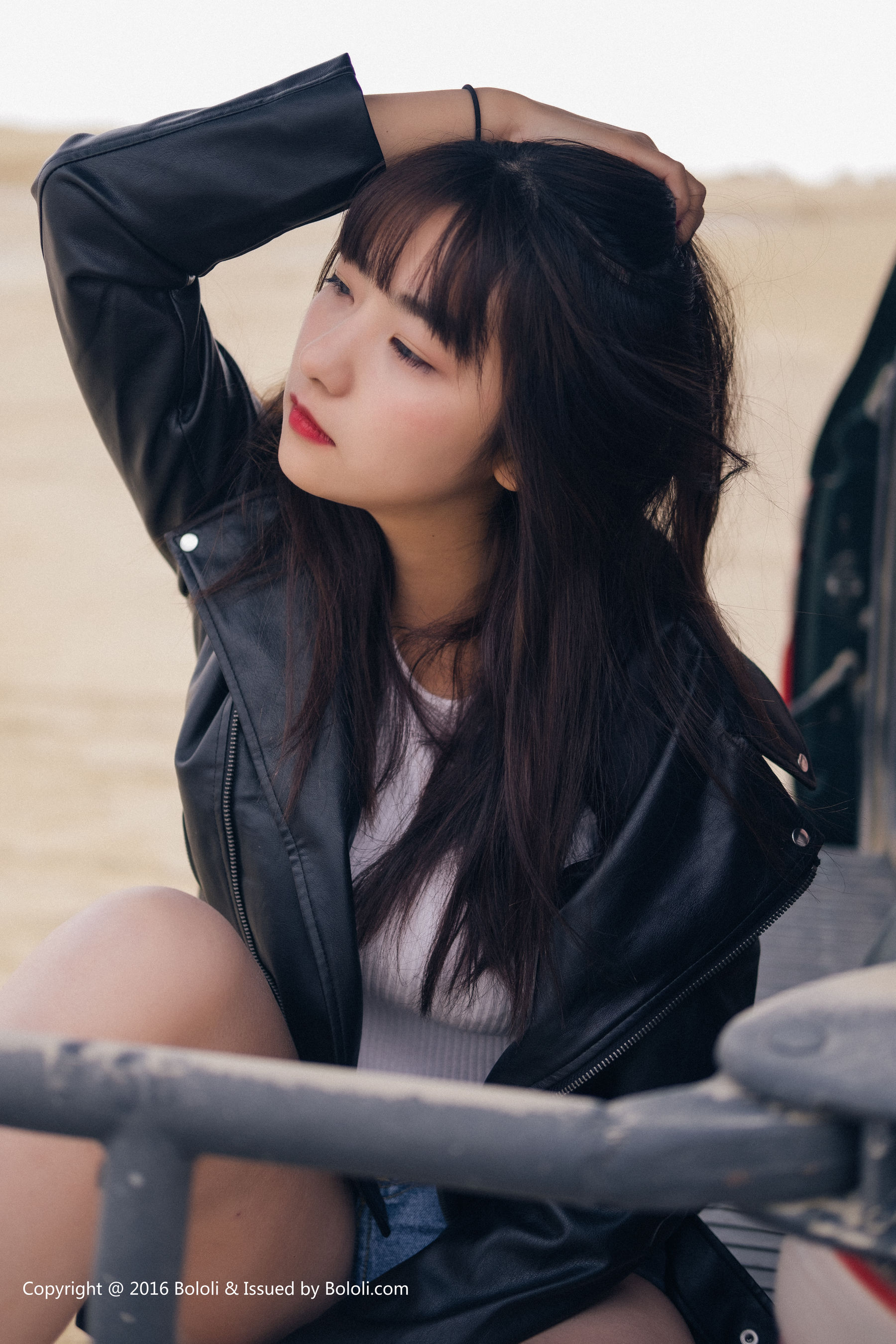 周闻/球球《沙漠机车女》  KIM010-图42