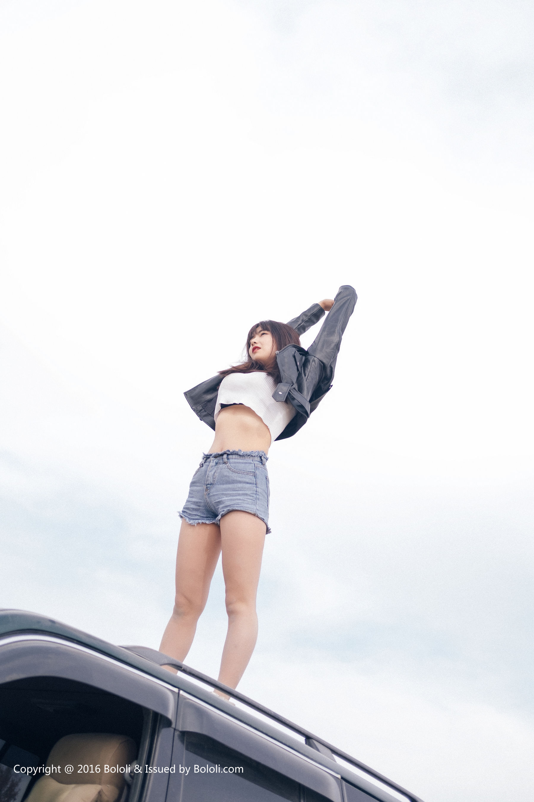 周闻/球球《沙漠机车女》  KIM010-图43