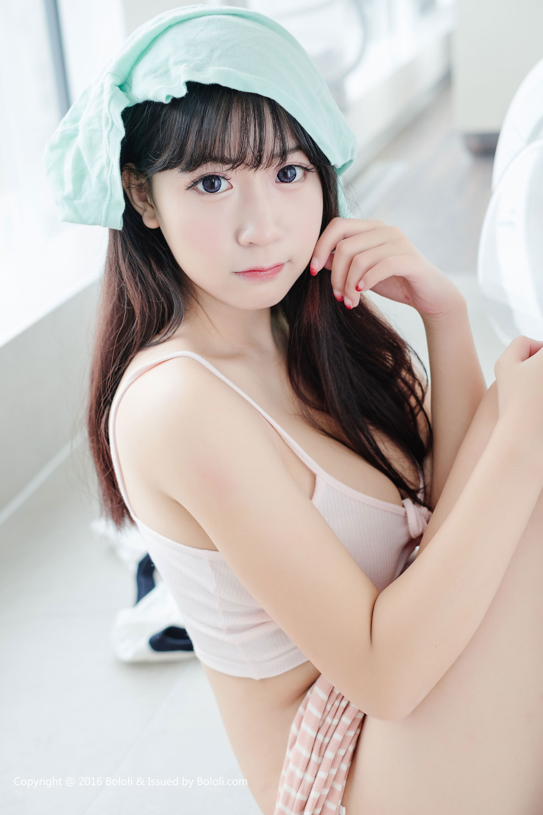 猫九酱sakura《童颜巨乳小猫九 洗衣房俏皮诱惑》  BOL.005-图17