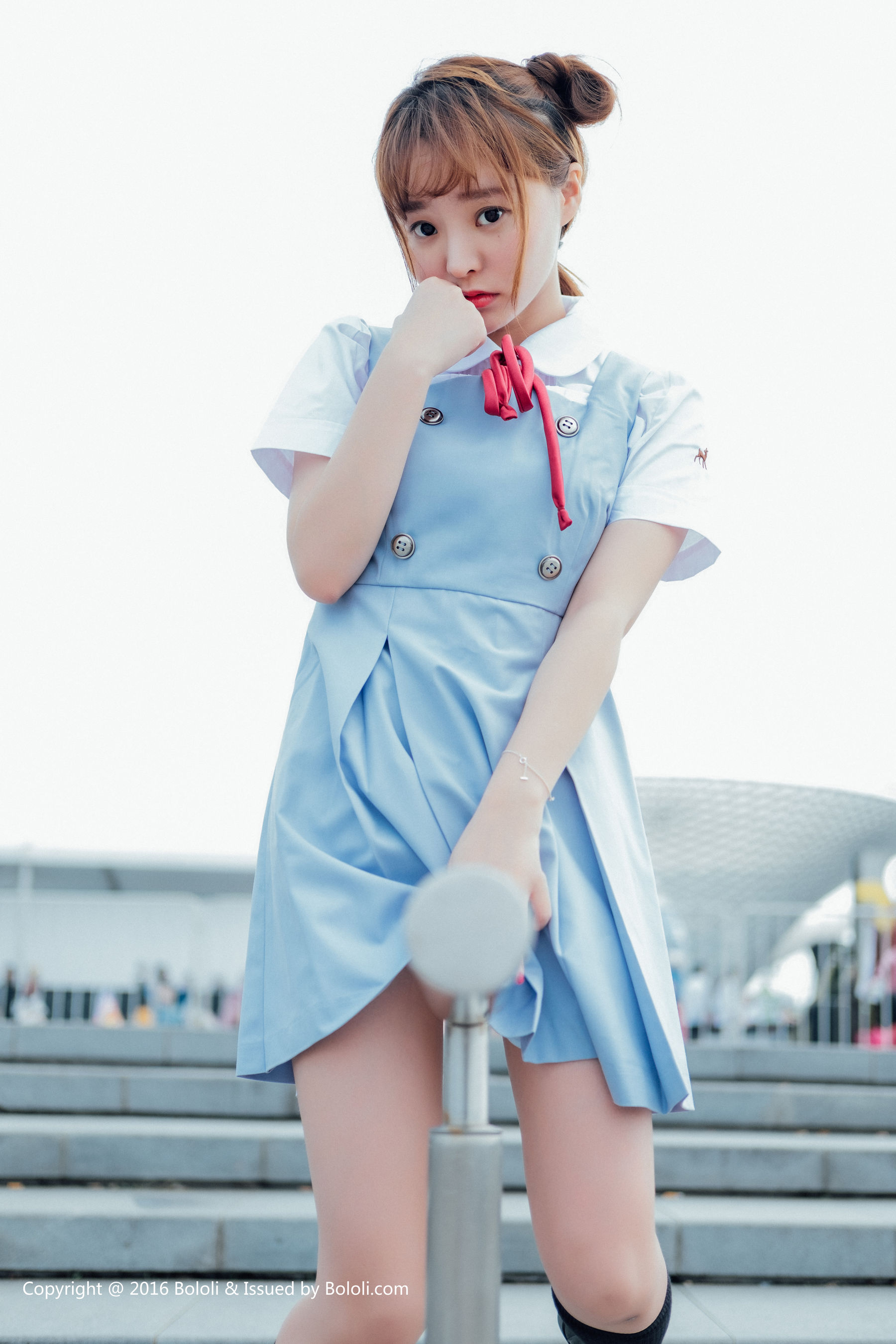 制服女神柳侑绮《青涩的回忆》  BOL.006-图10