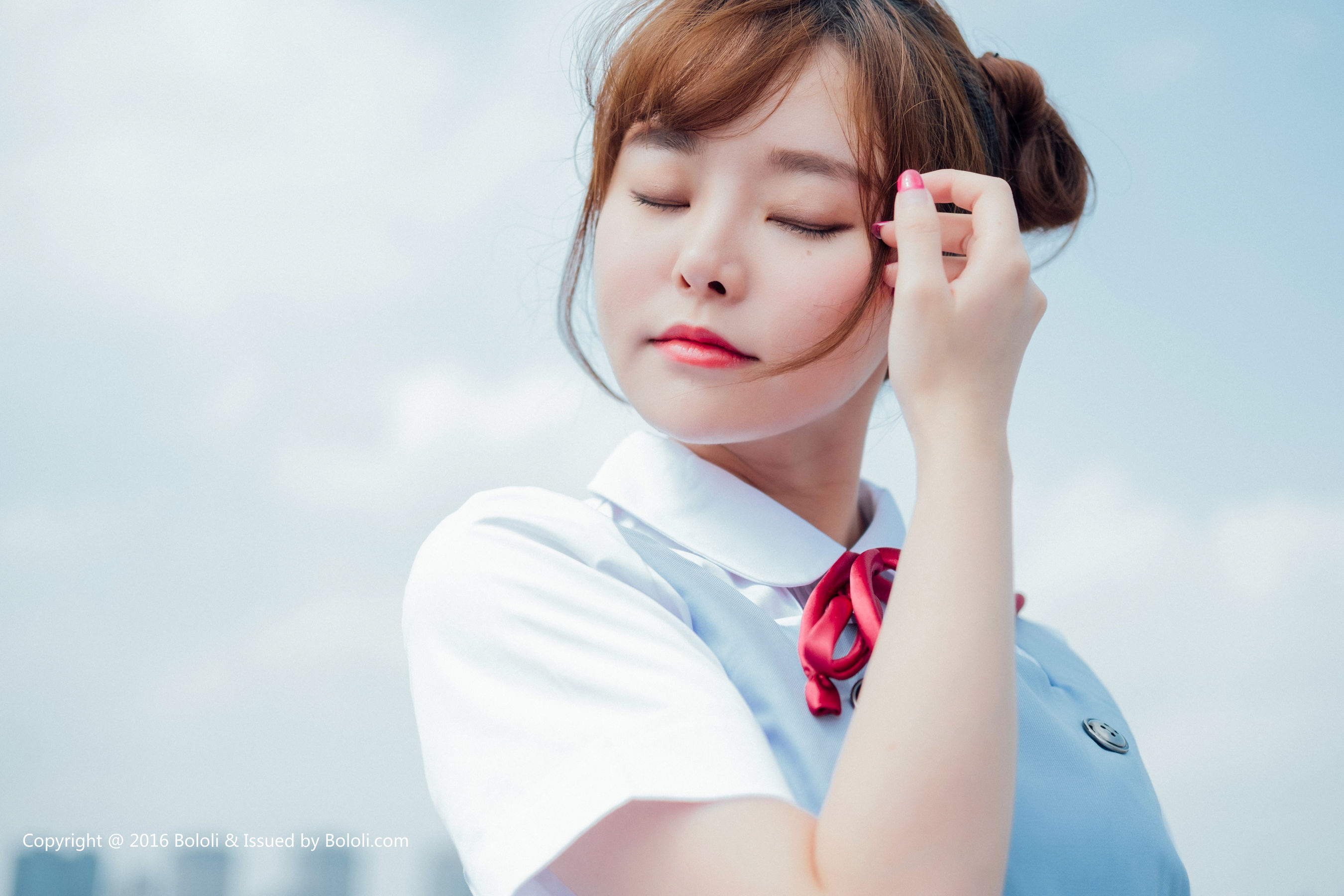 制服女神柳侑绮《青涩的回忆》  BOL.006-图14