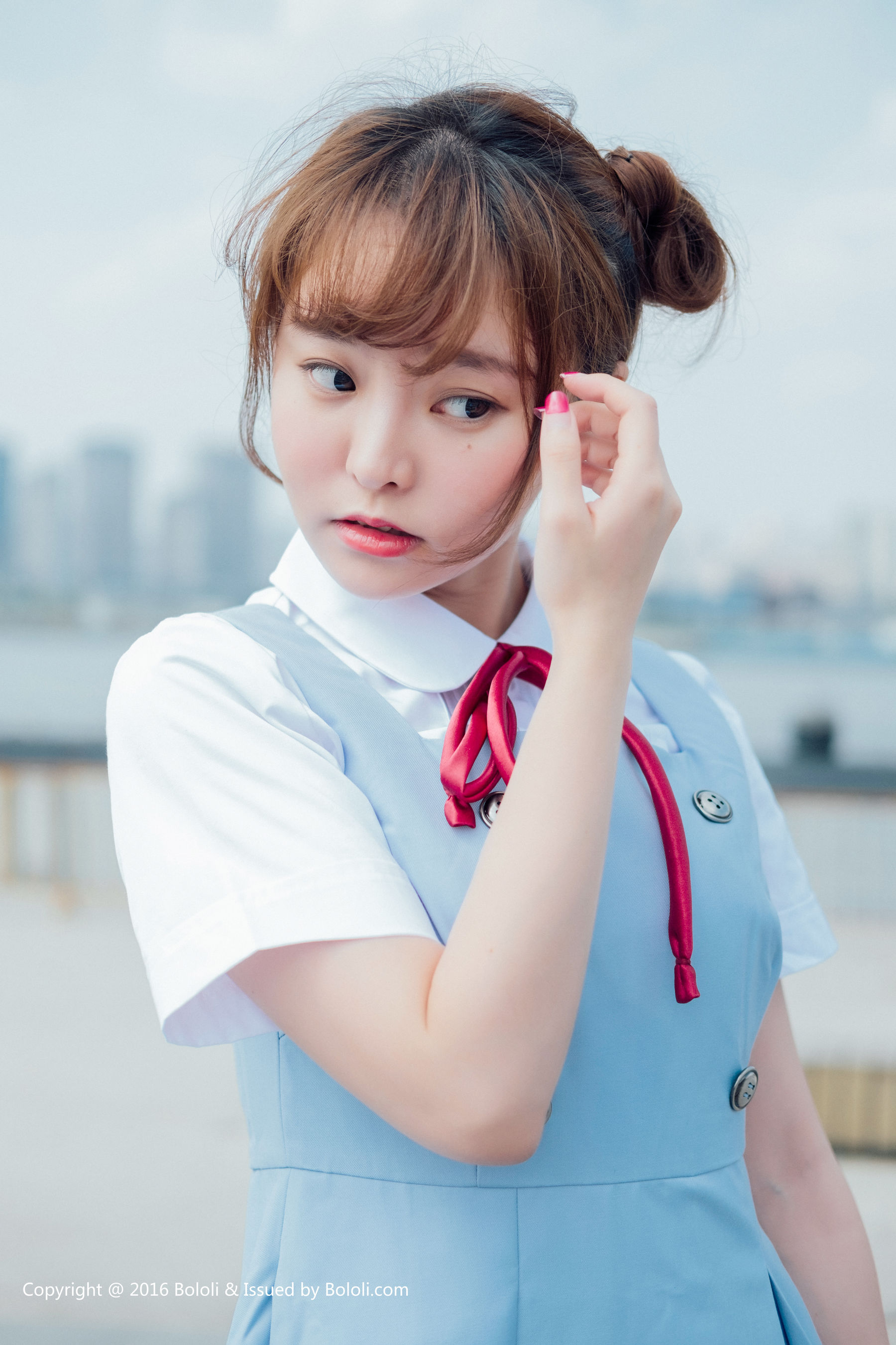 制服女神柳侑绮《青涩的回忆》  BOL.006-图15