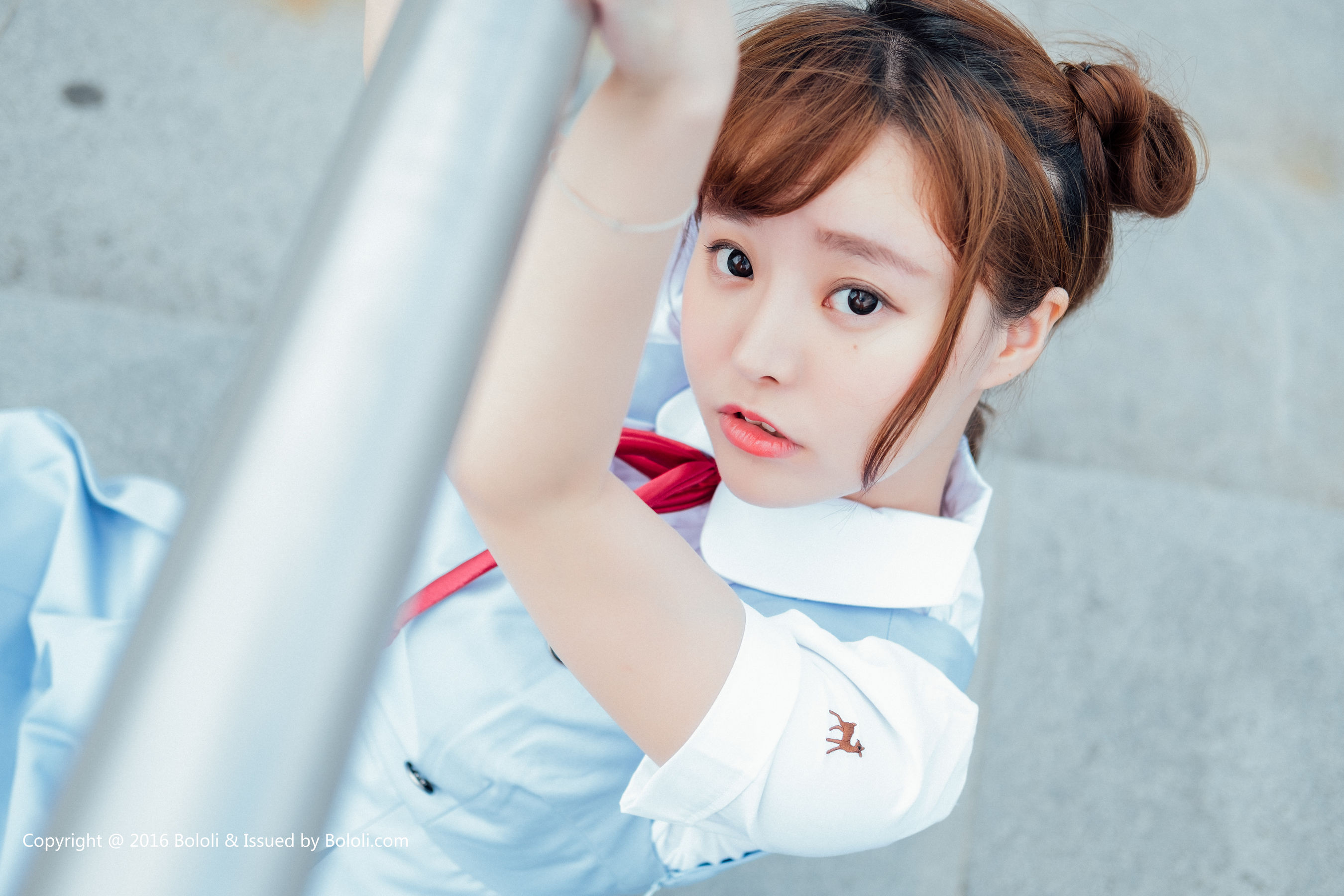 制服女神柳侑绮《青涩的回忆》  BOL.006-图17