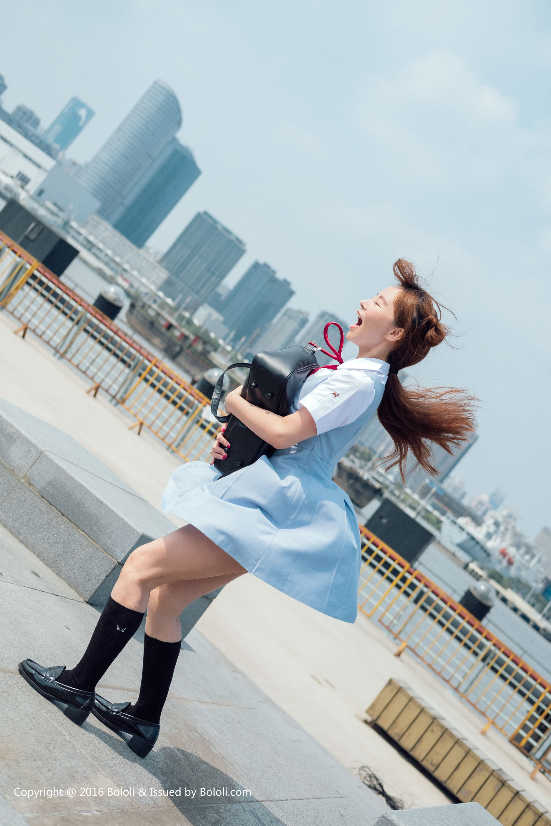 制服女神柳侑绮《青涩的回忆》  BOL.006-图20