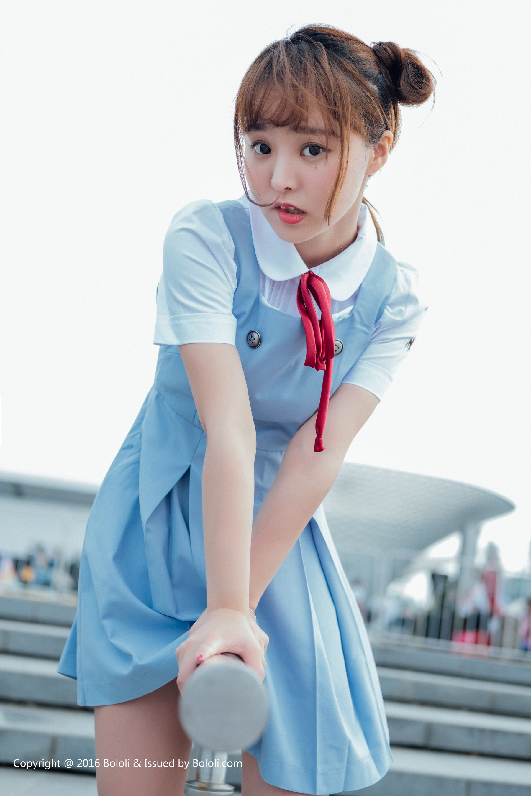 制服女神柳侑绮《青涩的回忆》  BOL.006-图25