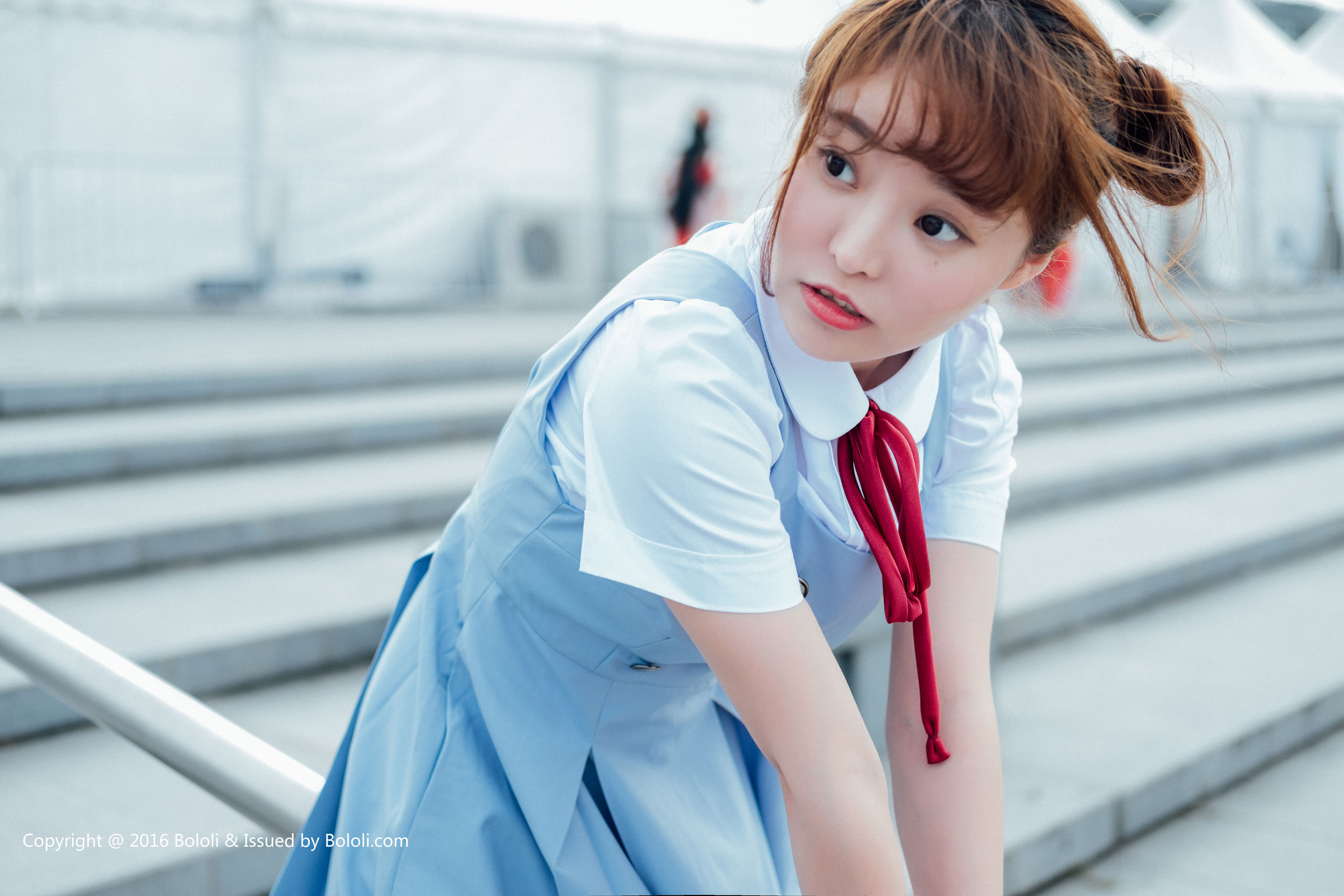 制服女神柳侑绮《青涩的回忆》  BOL.006-图6