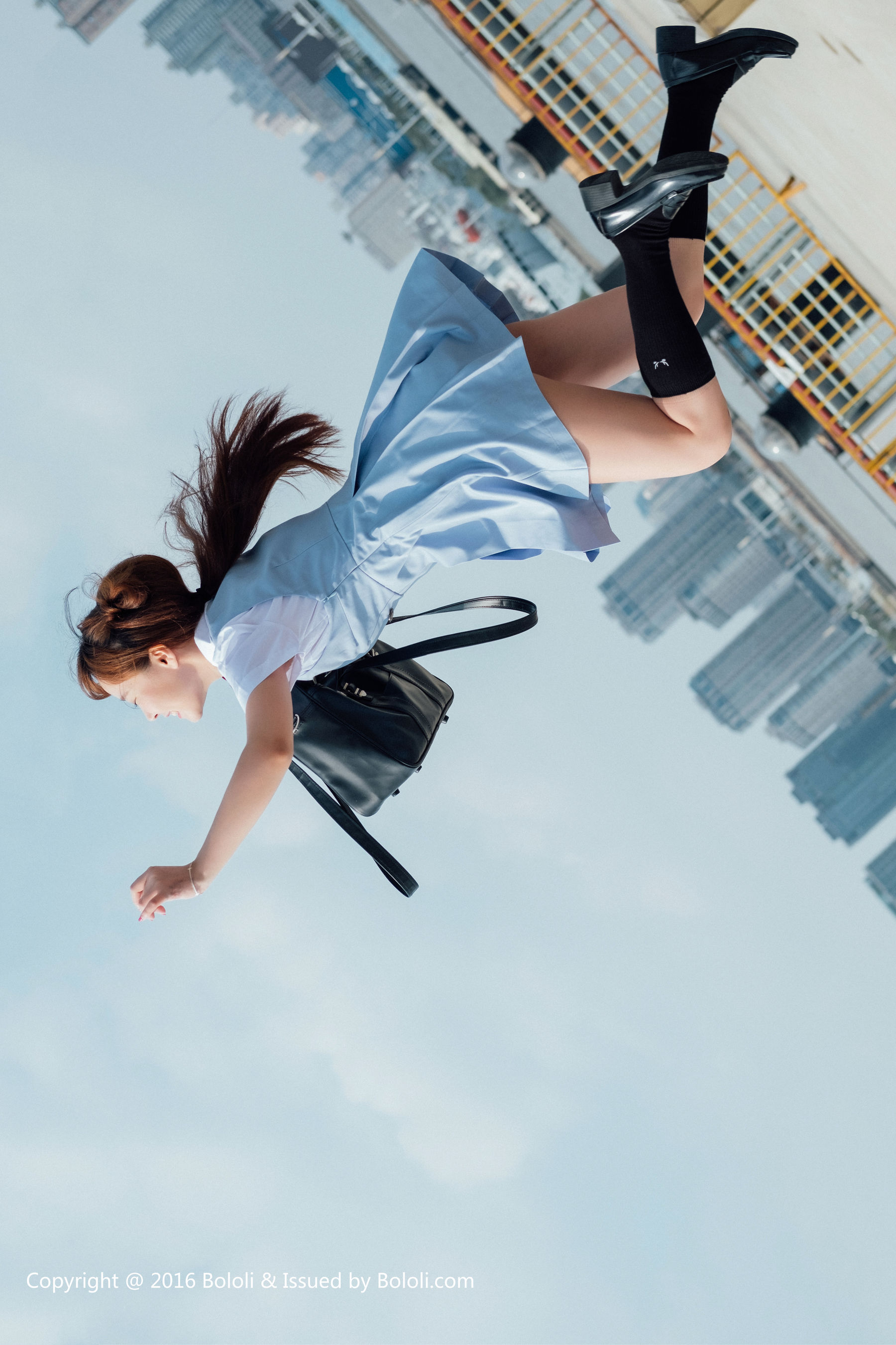 制服女神柳侑绮《青涩的回忆》  BOL.006-图7