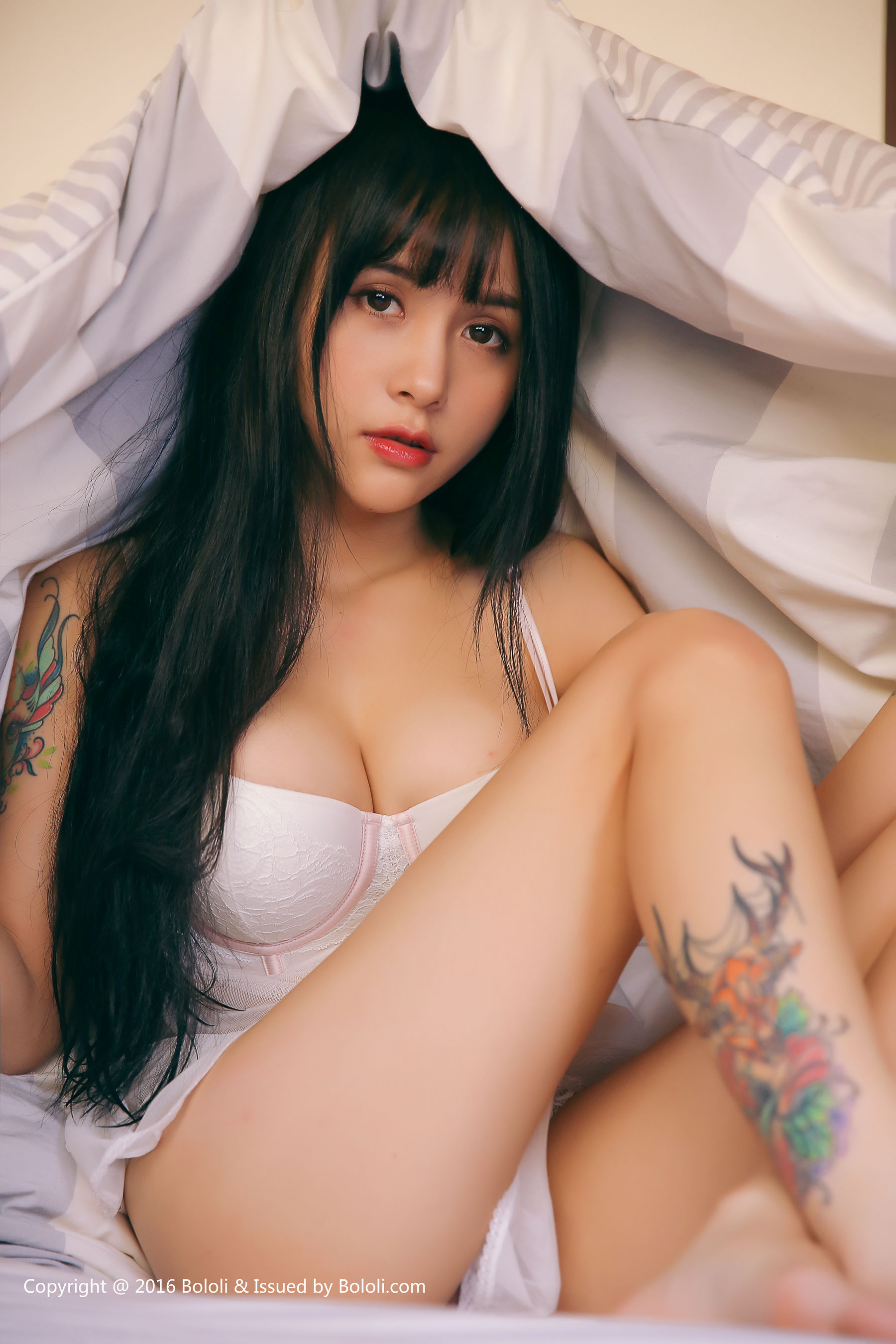 夏美酱《蕾丝睡衣+死库水湿身》  BOL.015-图6