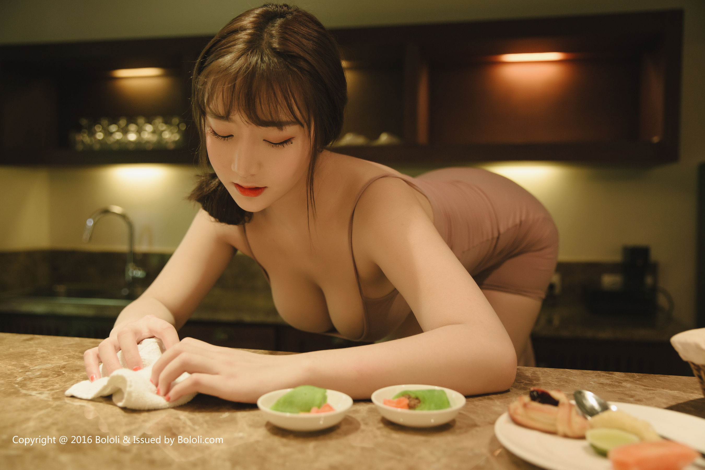 芒果柯柯《芒果人妻湿身》  BOL.022-图34