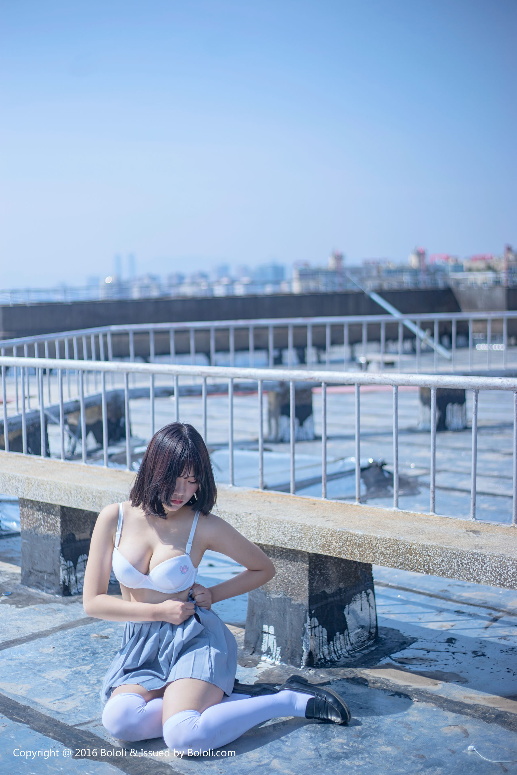 汐姐《天台JK制服》  BOL.096-图12