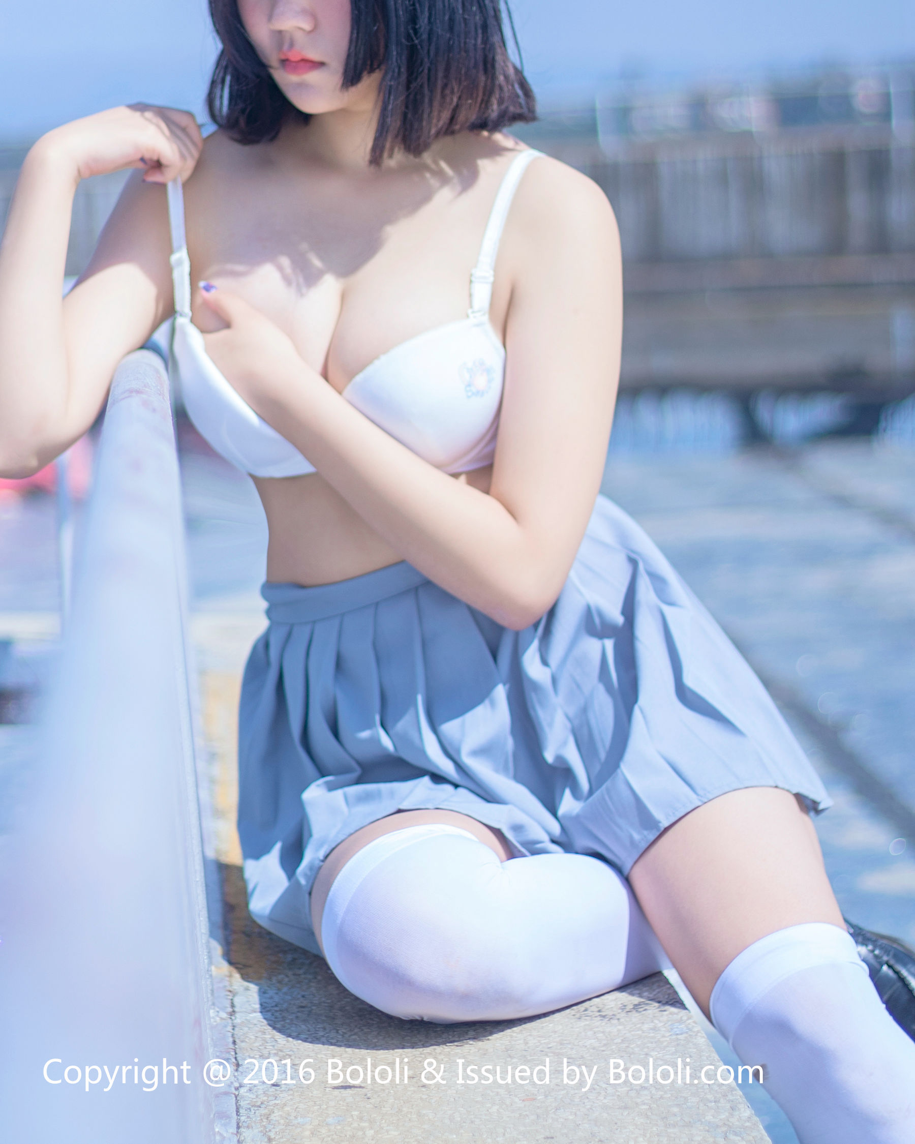 汐姐《天台JK制服》  BOL.096-图22