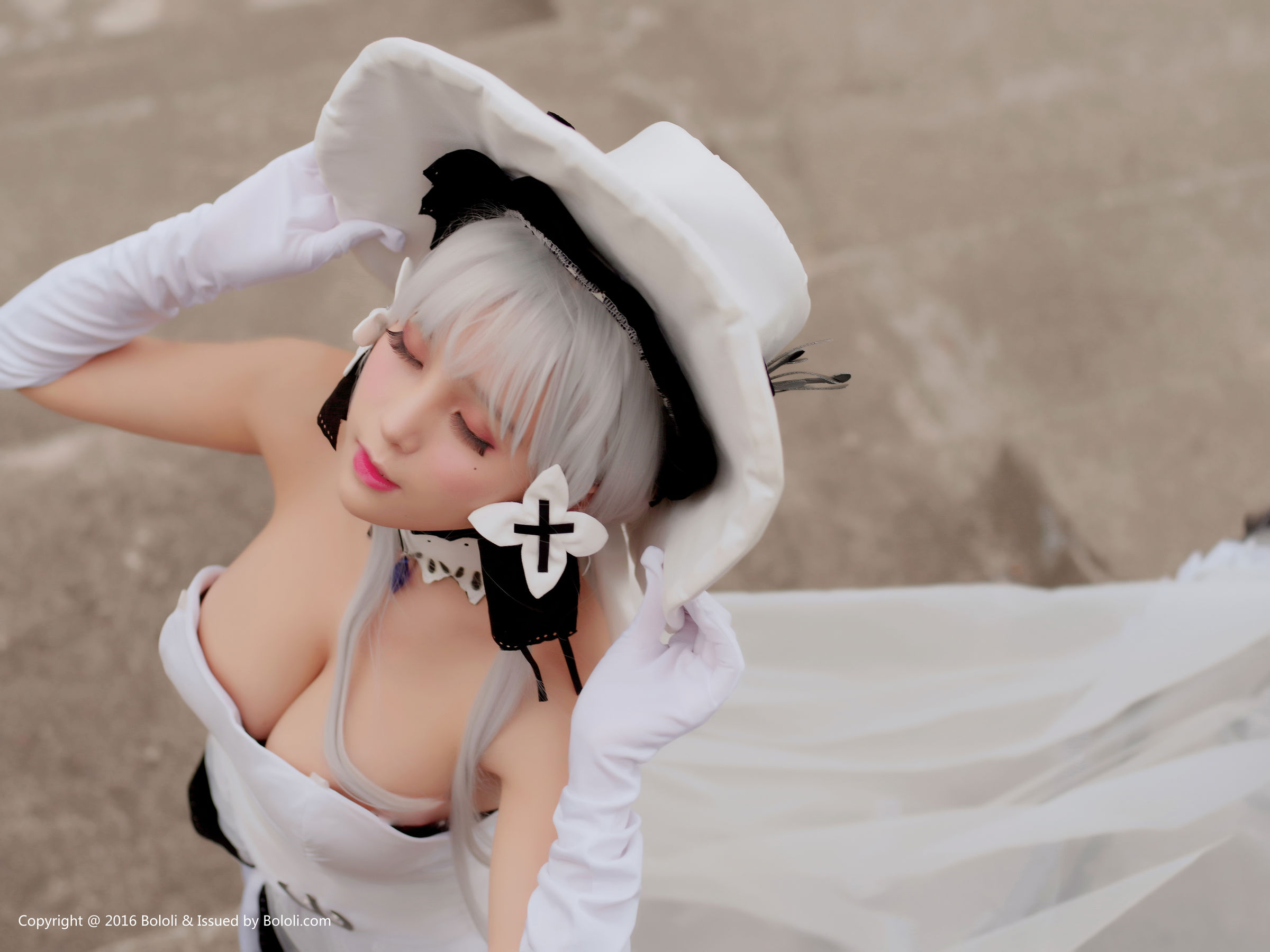夏美酱《夏美cos碧蓝航线-光辉》  BOL.117-图1