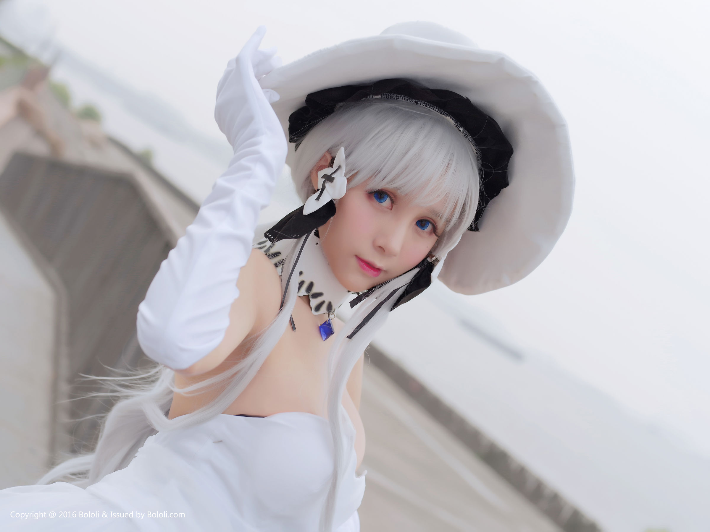 夏美酱《夏美cos碧蓝航线-光辉》  BOL.117-图3