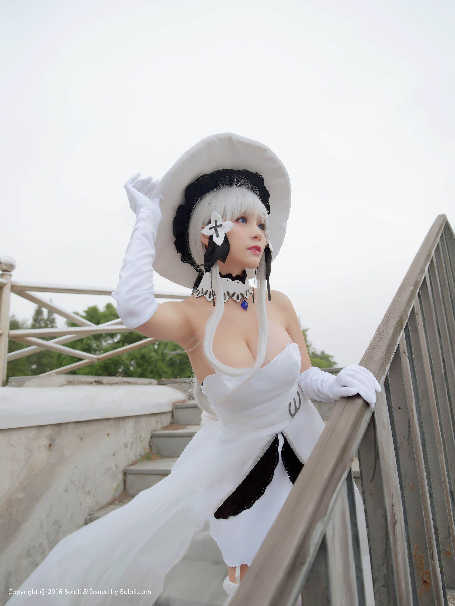 夏美酱《夏美cos碧蓝航线-光辉》  BOL.117-图5