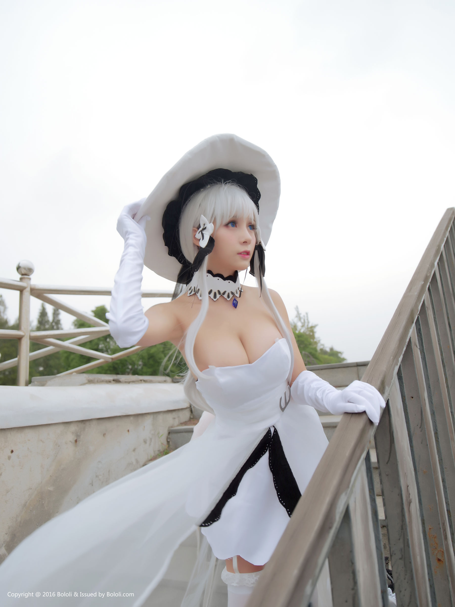 夏美酱《夏美cos碧蓝航线-光辉》  BOL.117-图7