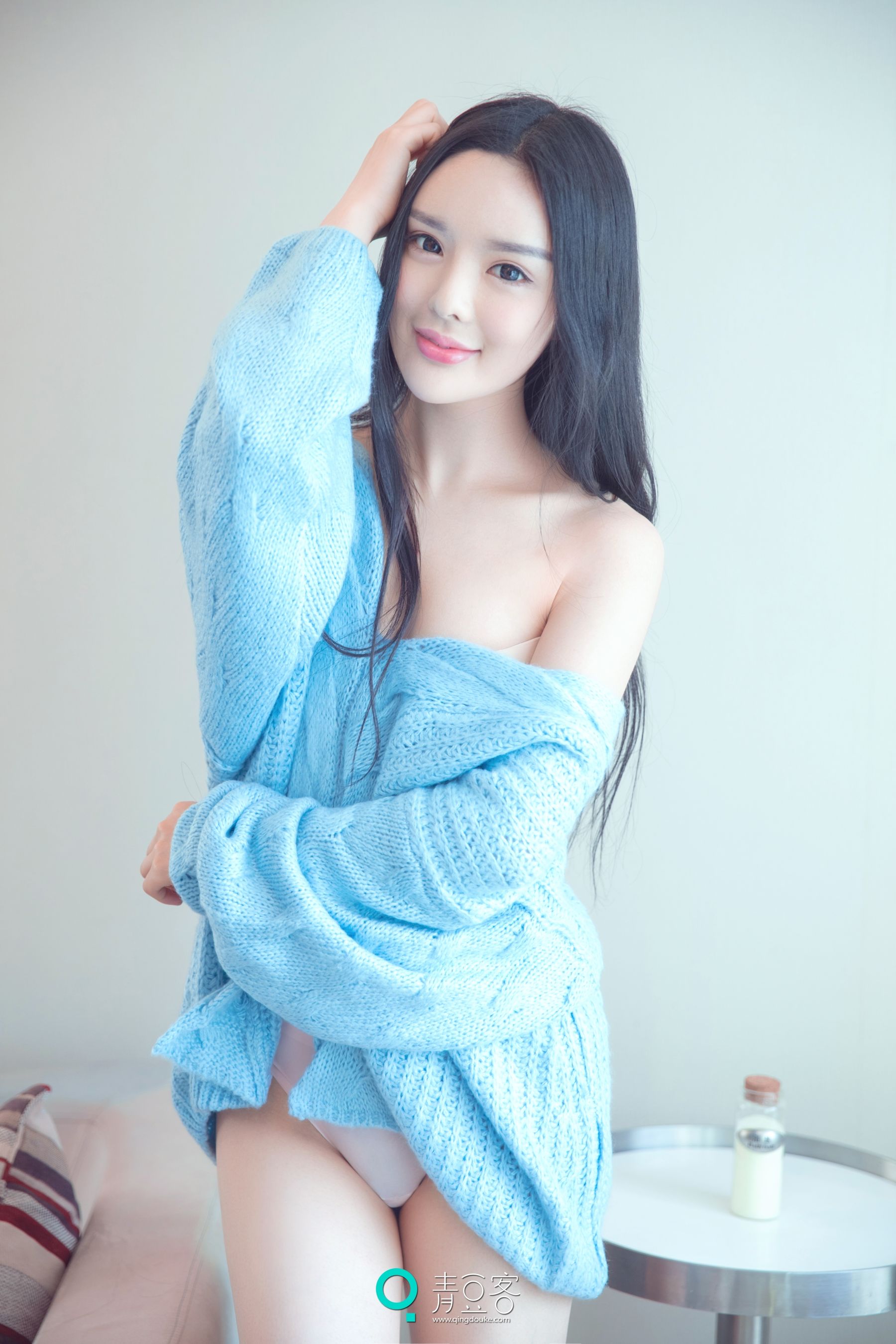 晓迪《性感毛衣+制服》-图3