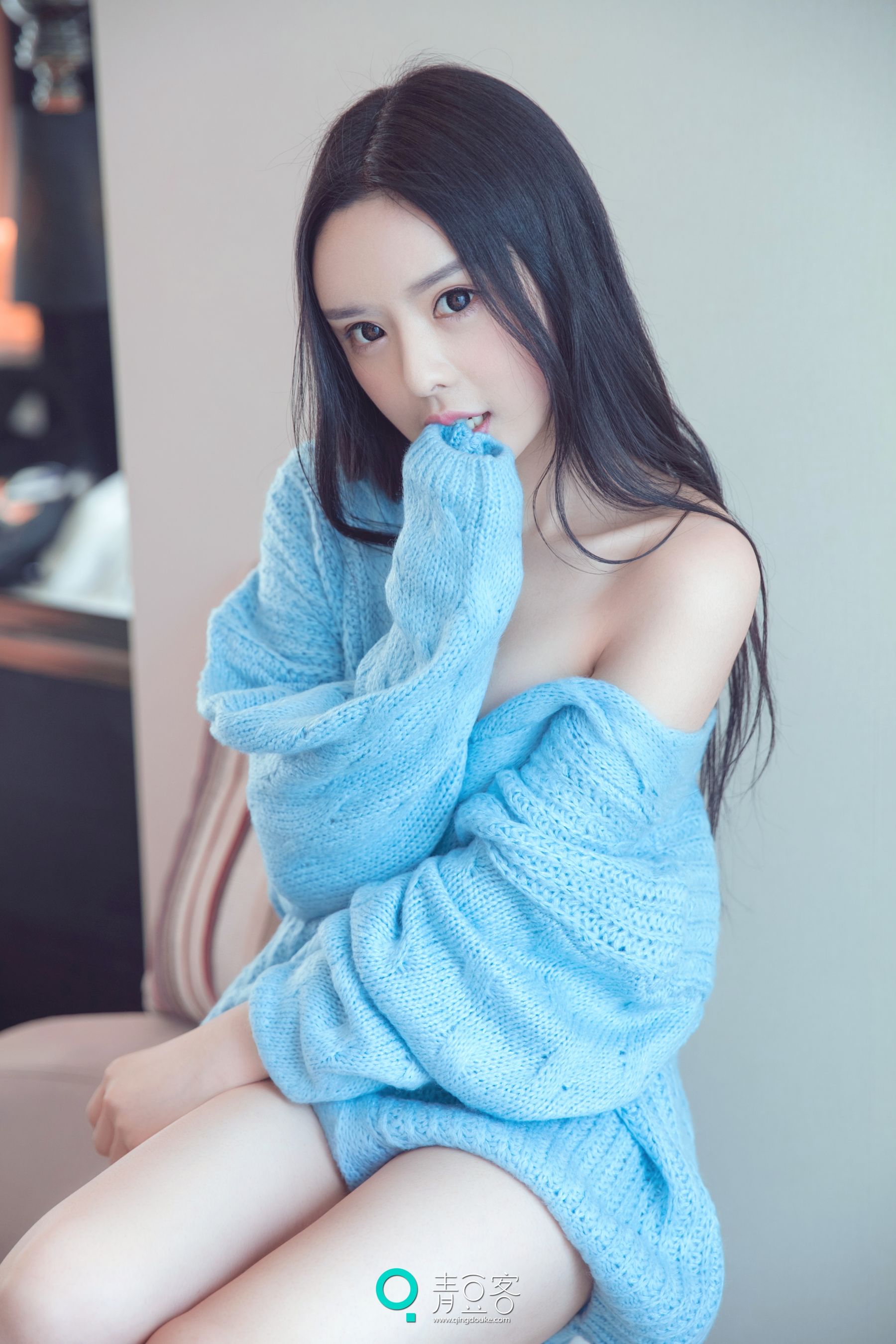 晓迪《性感毛衣+制服》-图7