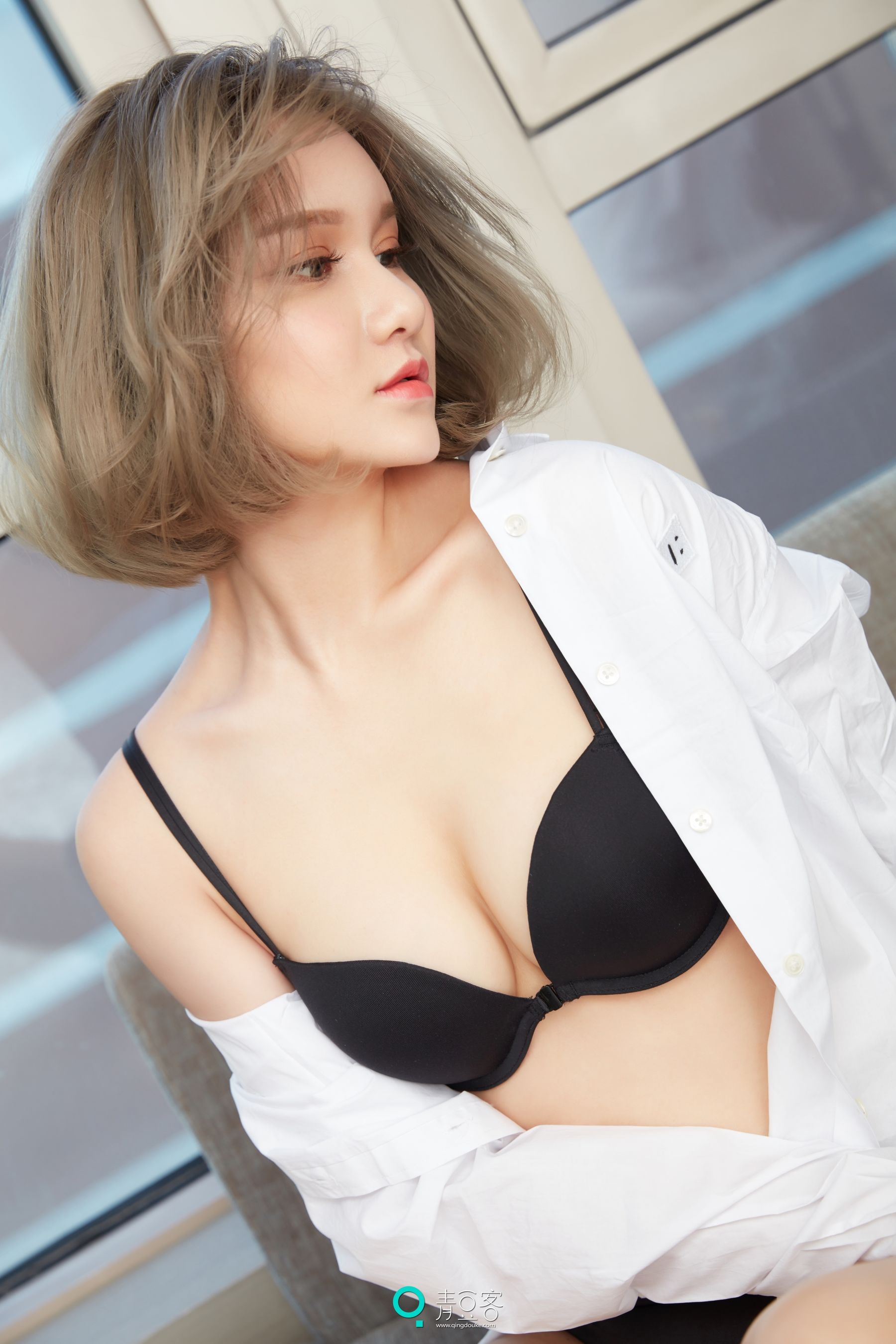 MARY《白衬衫+性感泳装》-图5